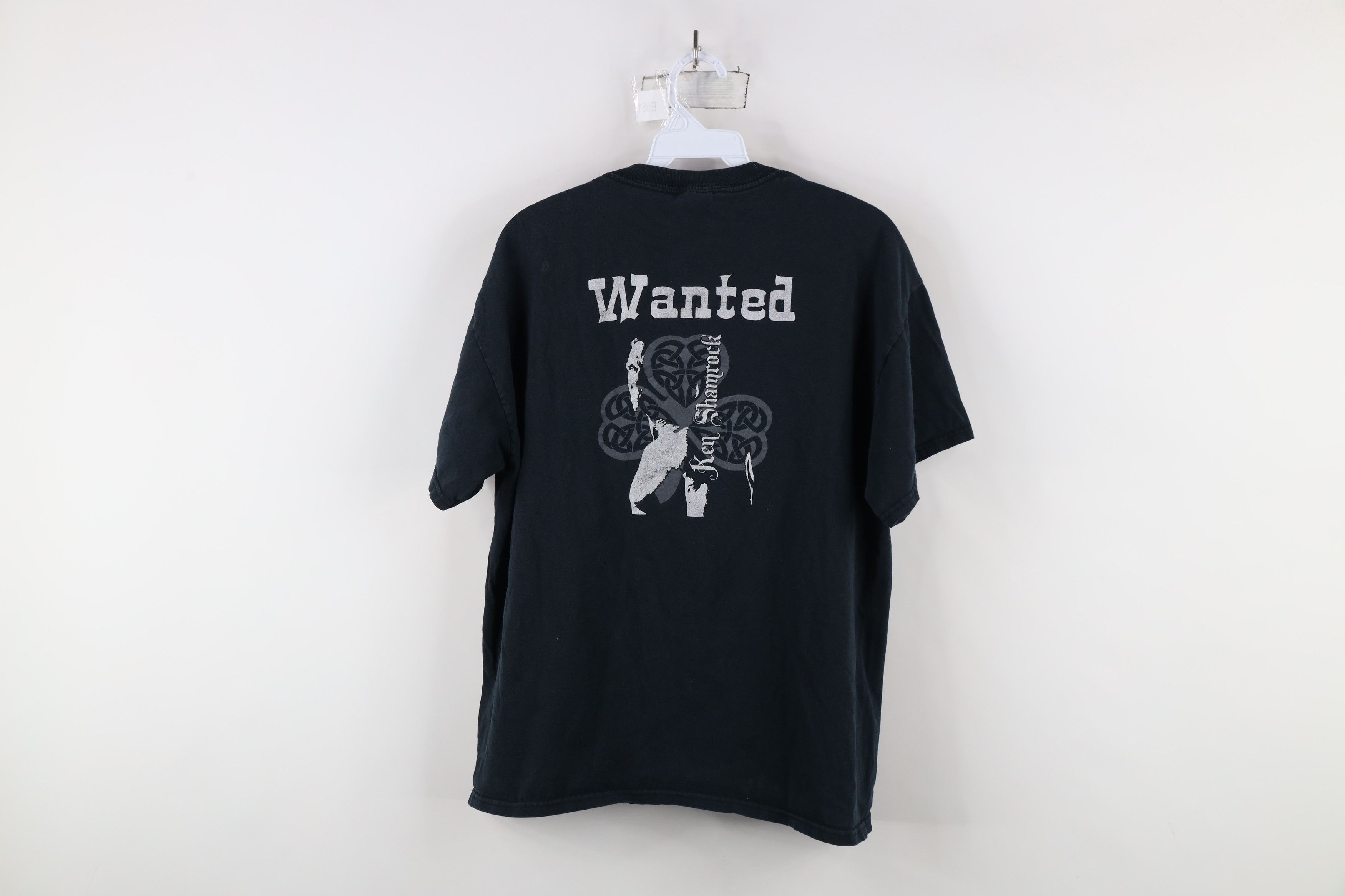 Vintage Vintage Y2K UFC MMA Fighting Ken Shamrock T-Shirt Black Size US S / EU 44-46 / 1 - 7 Thumbnail