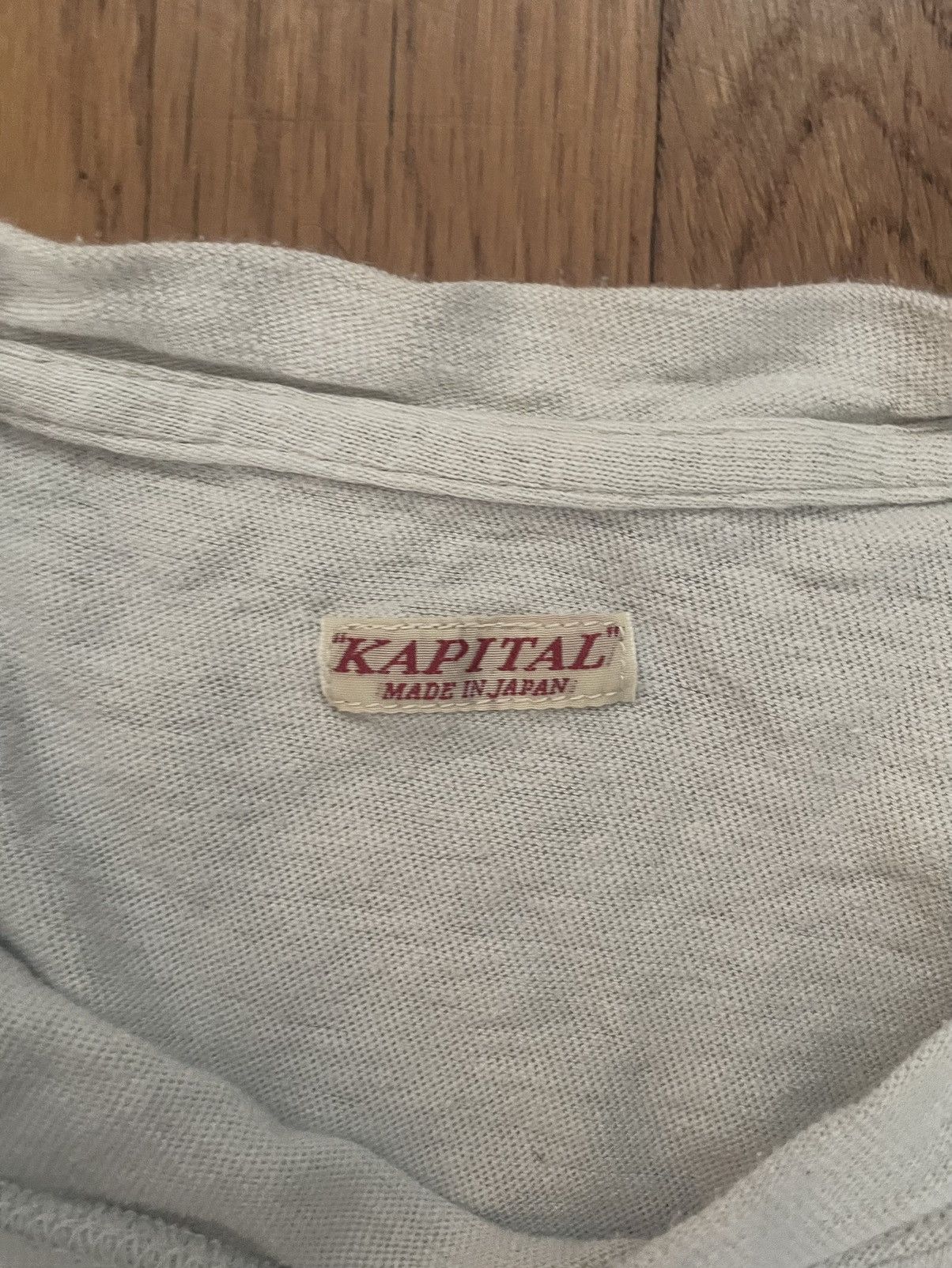 Kapital Kountry Kapital Working Class Hero Kountry Big Pocket Tee Size US XL / EU 56 / 4 - 5 Thumbnail