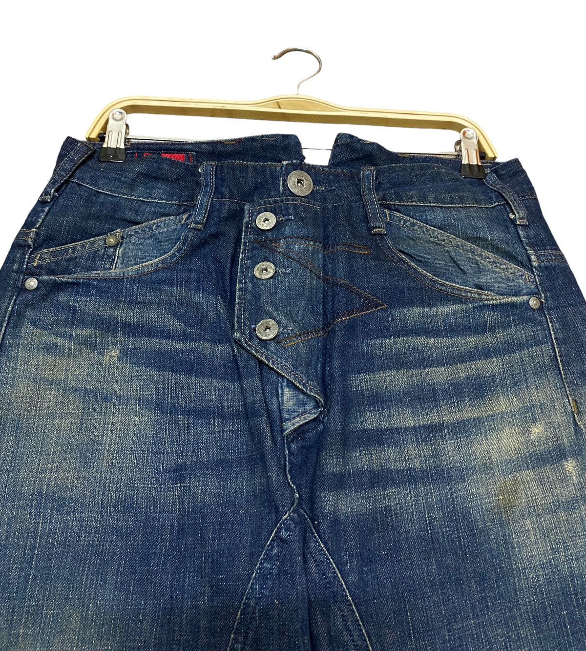 Marithe + Francois Girbaud Vintage Brand Marithe Francois Girbaud Jeans 1990s Size US 34 / EU 50 - 5 Thumbnail