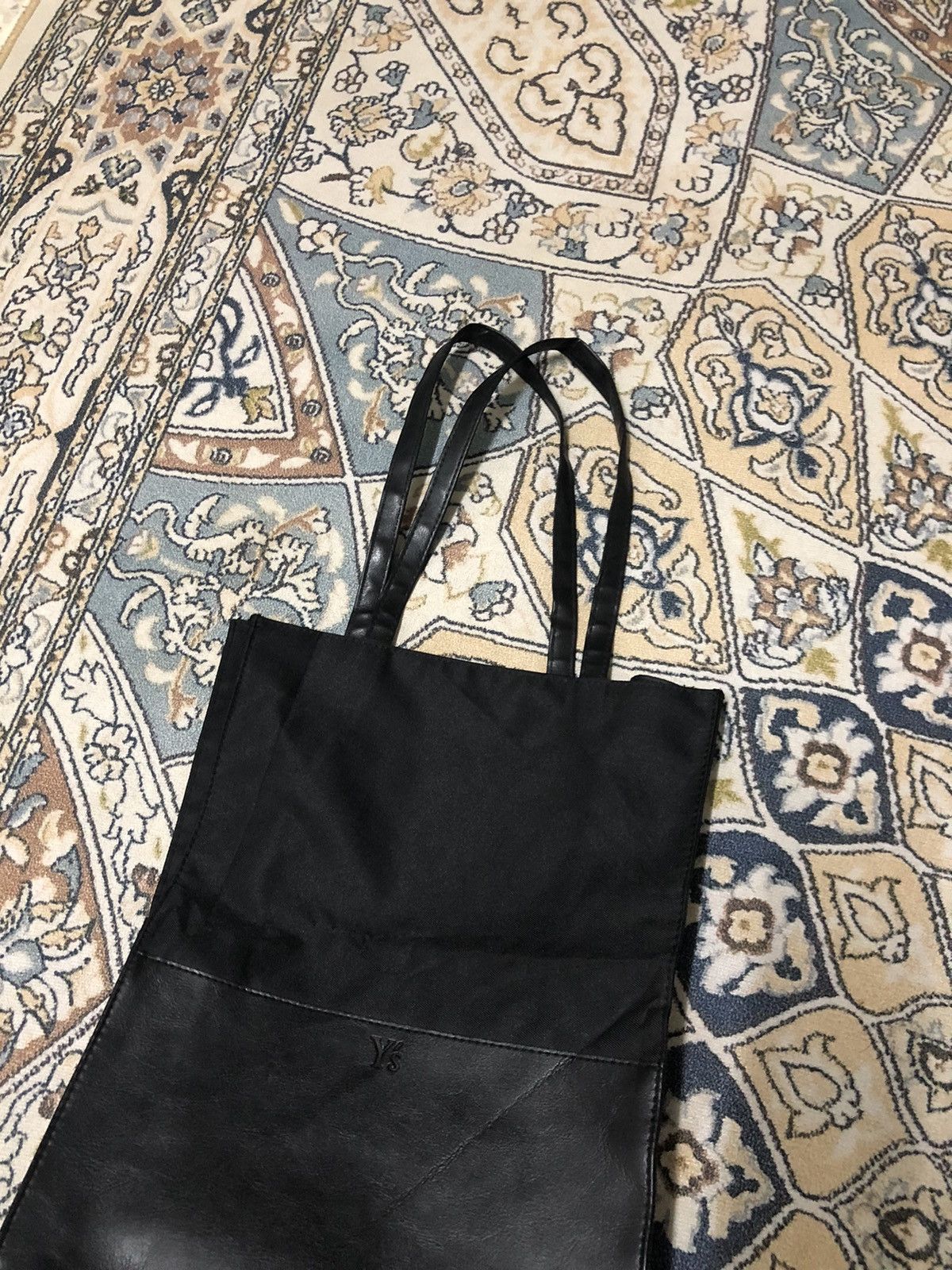 Yohji Yamamoto Vintage Ys by Yohji Yamamoto Black Tote Bag Size ONE SIZE - 4 Thumbnail