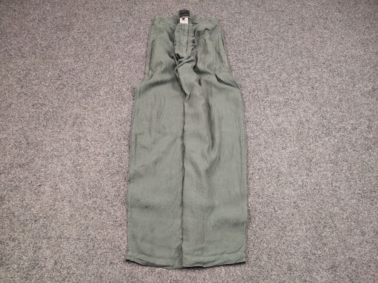 OSKA Oska Germany Design Linen pistachio color Light Baggy Pants Size 32" / US 10 / IT 46 - 2 Thumbnail