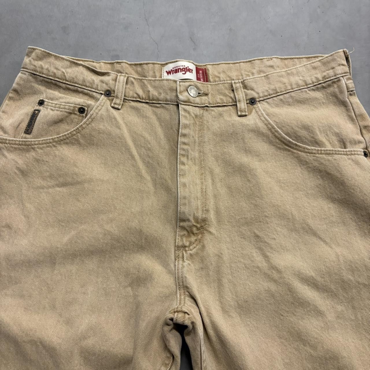 Vintage Crazy Vintage Y2K 2000s Grunge Baggy Khaki Tan Regular Fit Pants! Size US 38 / EU 54 - 4 Thumbnail