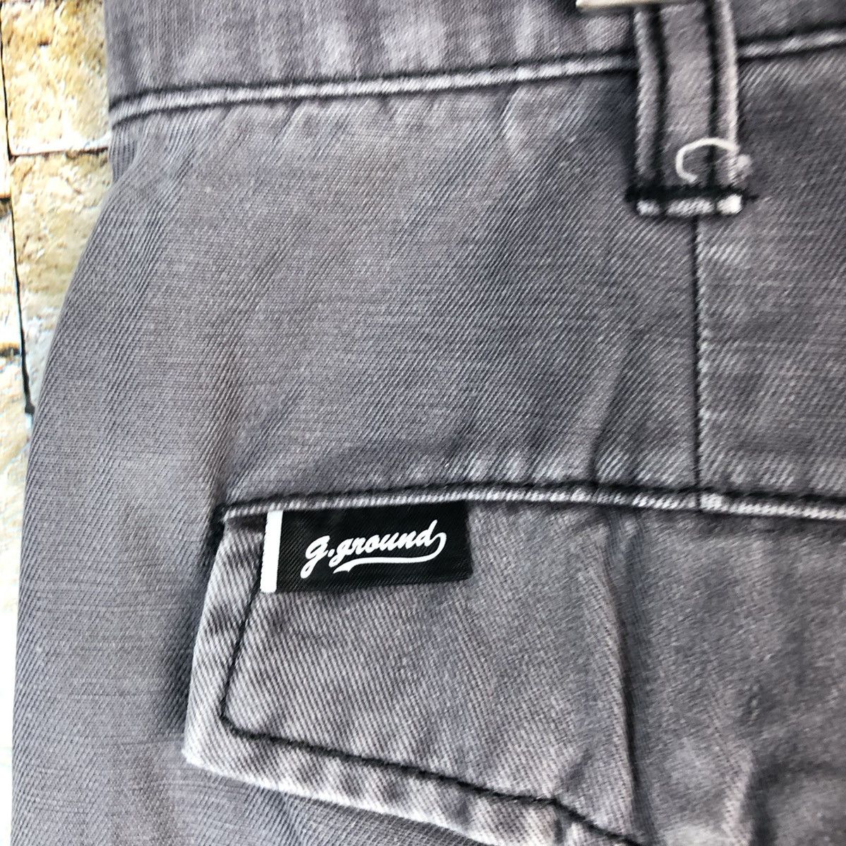 Japanese Brand G ground Purple Cargo Multipocket Pants #A1019 Size US 34 / EU 50 - 20 Thumbnail