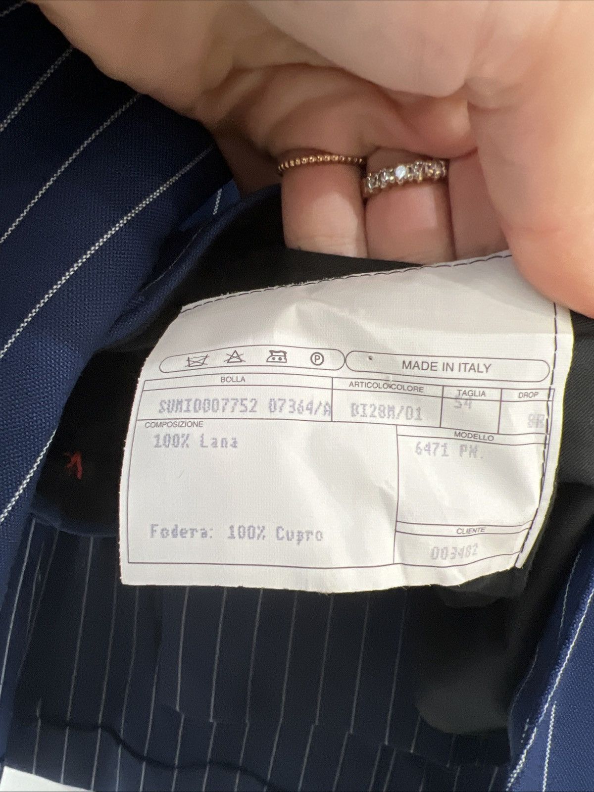 Isaia Isaia Full Suit Size 54R - 6 Thumbnail