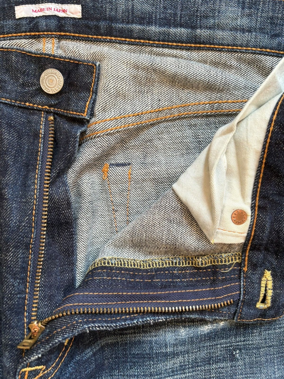 Eternal Vintage Eternal Patches Mud Wash Distressed Loose Jeans Size US 35 - 9 Thumbnail