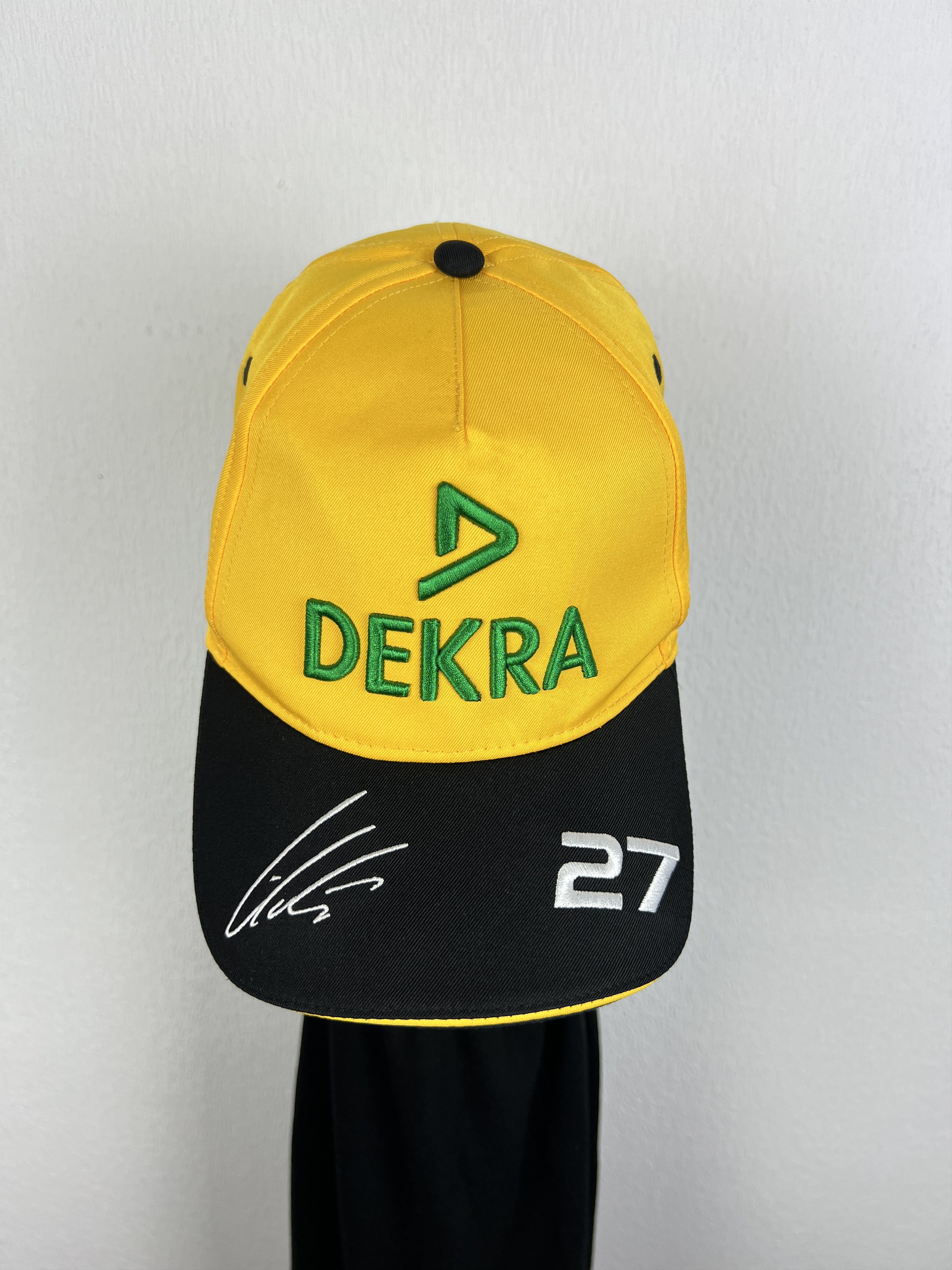 Vintage Nico Hulkenberg Racing Hat Dekra Formula Baseball Cap Hat Size ONE SIZE - 2 Thumbnail