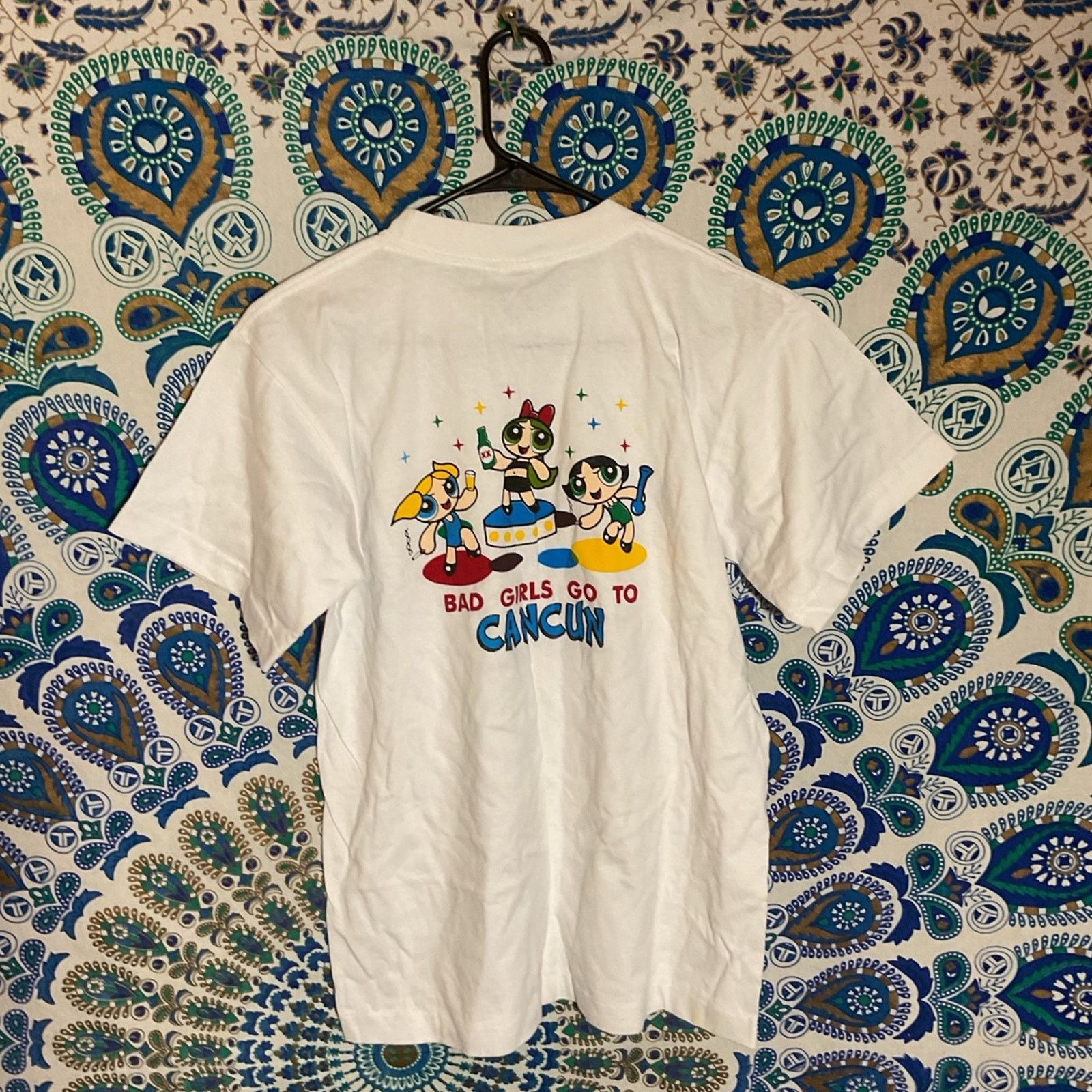 Other Vintage Rare Powder Puff Girls Cancun Shirt Size US M / EU 48-50 / 2 - 10 Thumbnail
