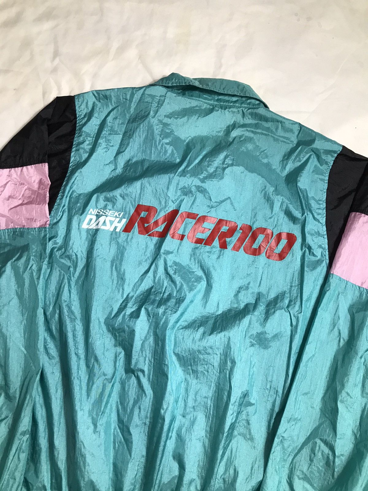 Vintage VINTAGE 80s NISEEKI RACING TEAM JACKET Size US L / EU 52-54 / 3 - 2 Thumbnail