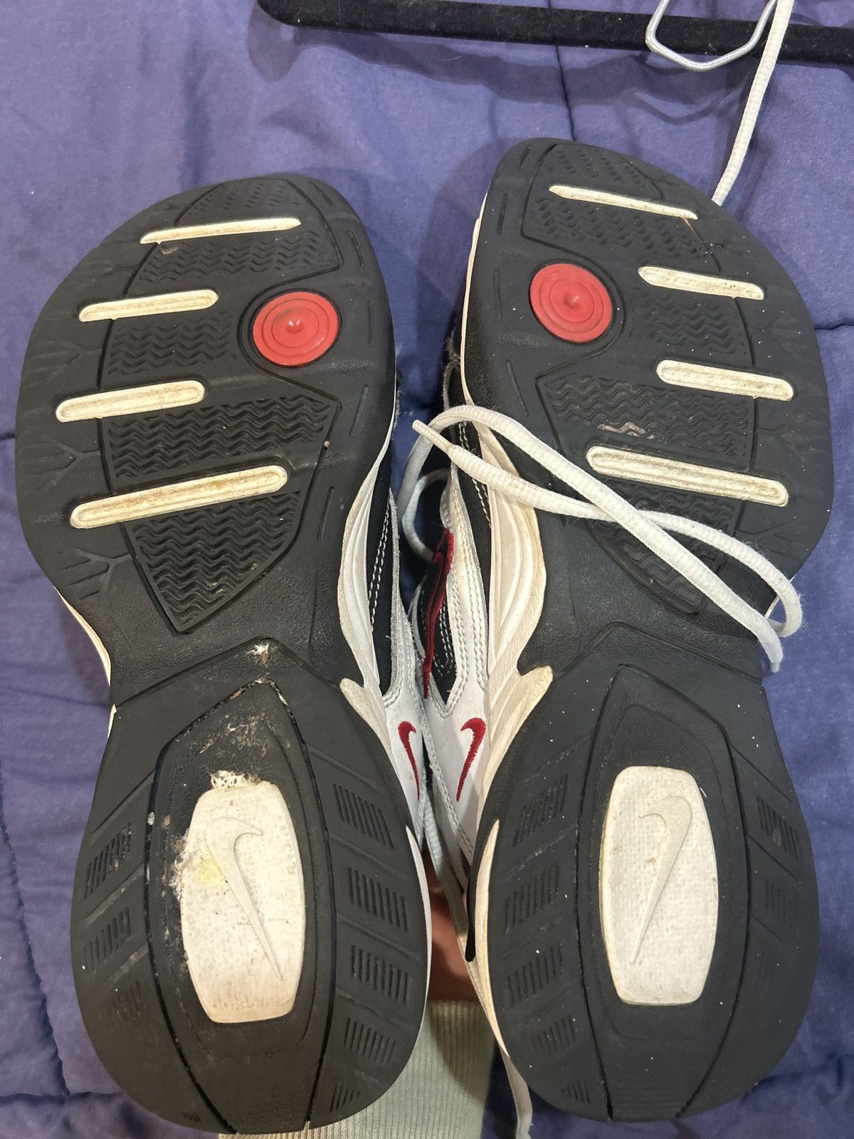 Nike Nike MK2 white and red trainers Size US 6 / EU 39 - 4 Thumbnail