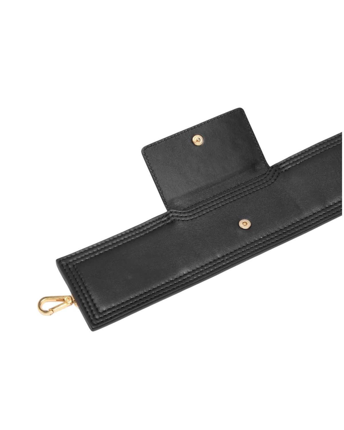 Jacquemus Jacquemus Le Ciuciu Leather Shoulder Bag — Black, One Size Size ONE SIZE - 7 Thumbnail