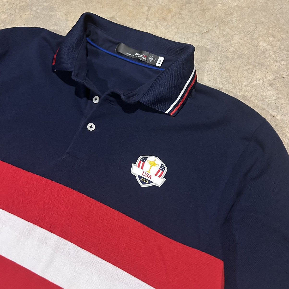 Polo Ralph Lauren × RLX Ralph Lauren Polo Ralph Lauren RLX Ryder Cup 2023 Uniform Shirt Size US L / EU 52-54 / 3 - 3 Thumbnail