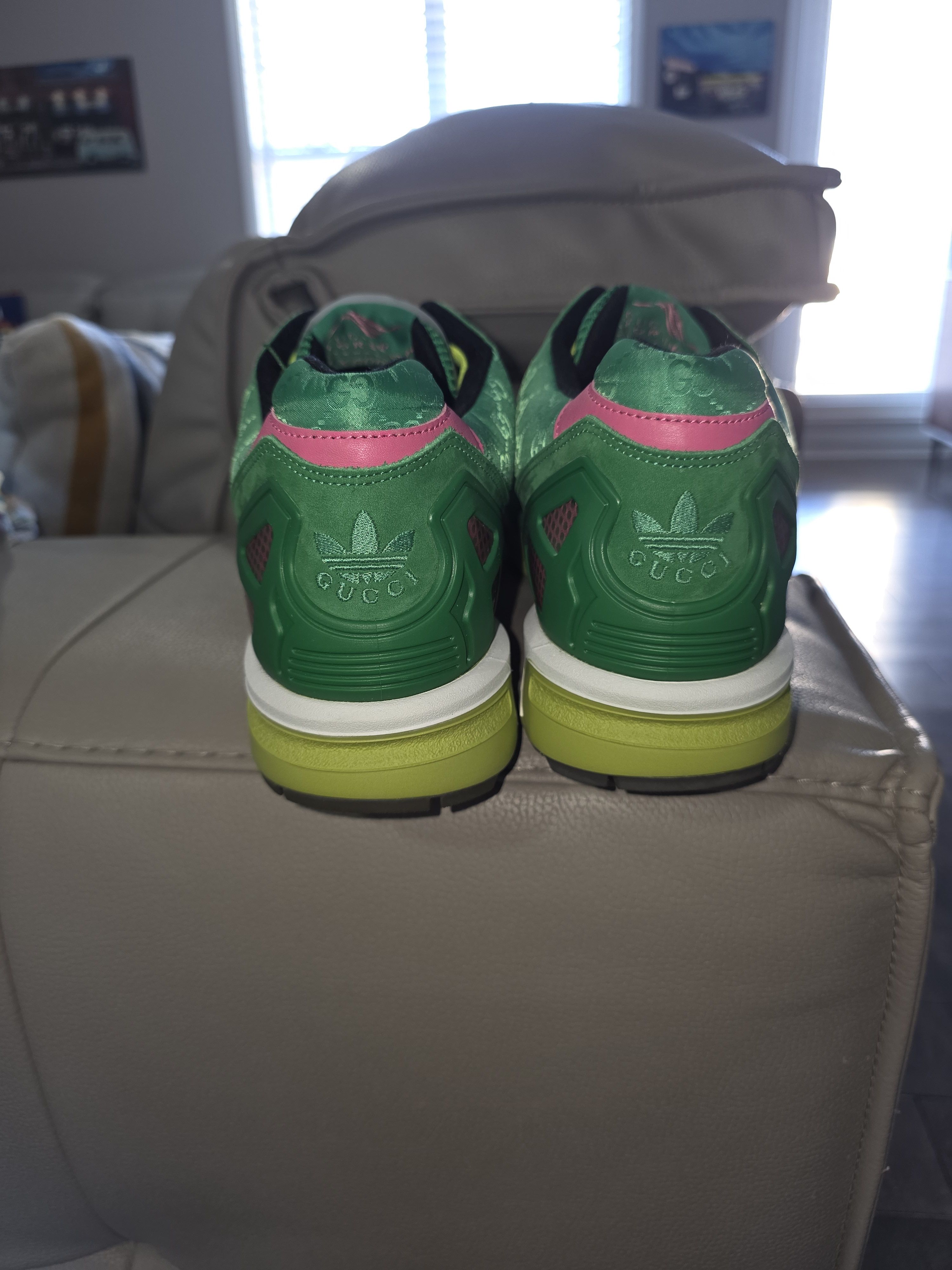Adidas × Gucci ZX 8000 GG MONOGRAM Size US 11.5 / EU 44-45 - 4 Thumbnail