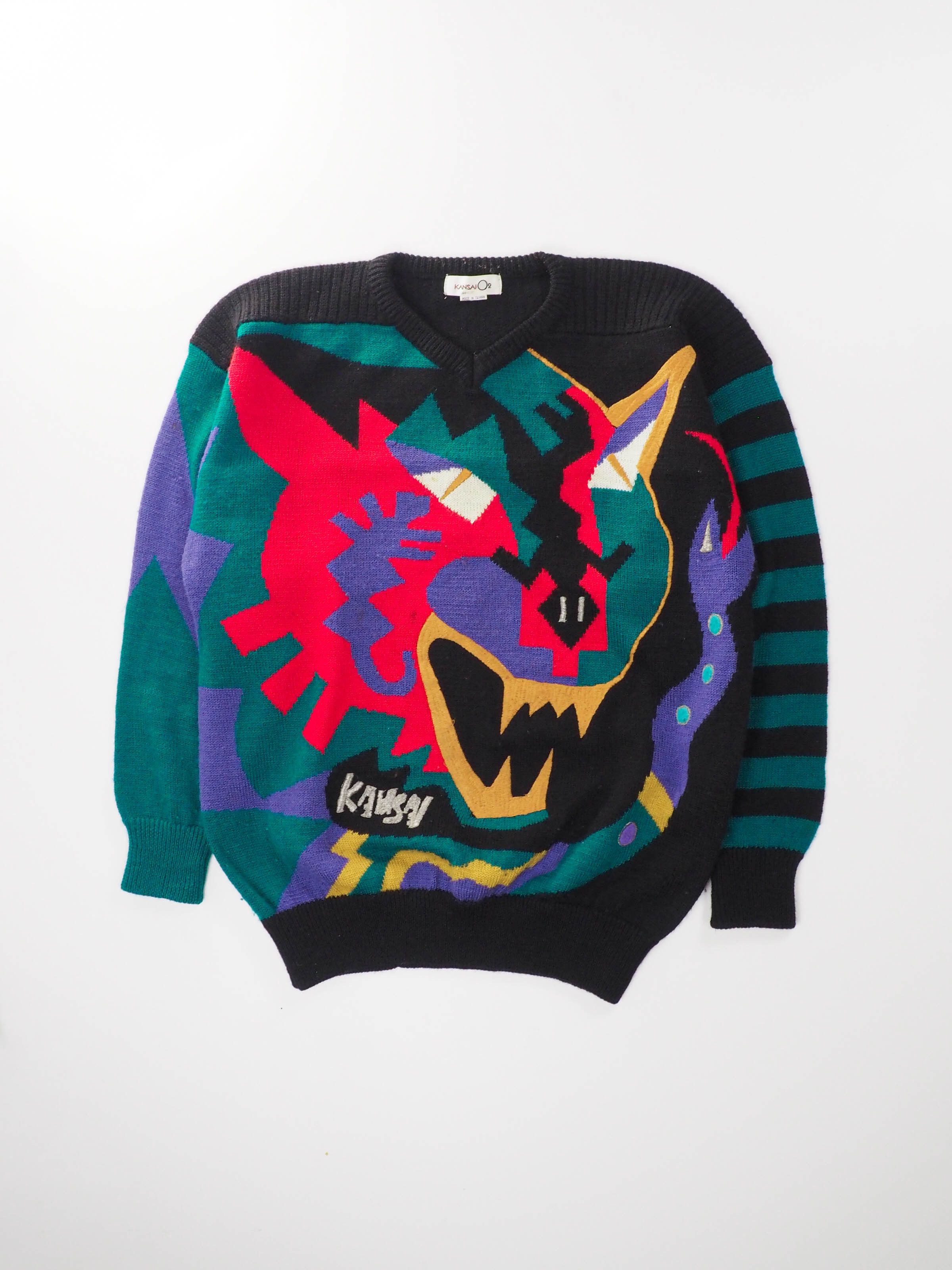Kansai Yamamoto 80's Kansai yamamoto sweater knit Size US M / EU 48-50 / 2 - 1 Thumbnail