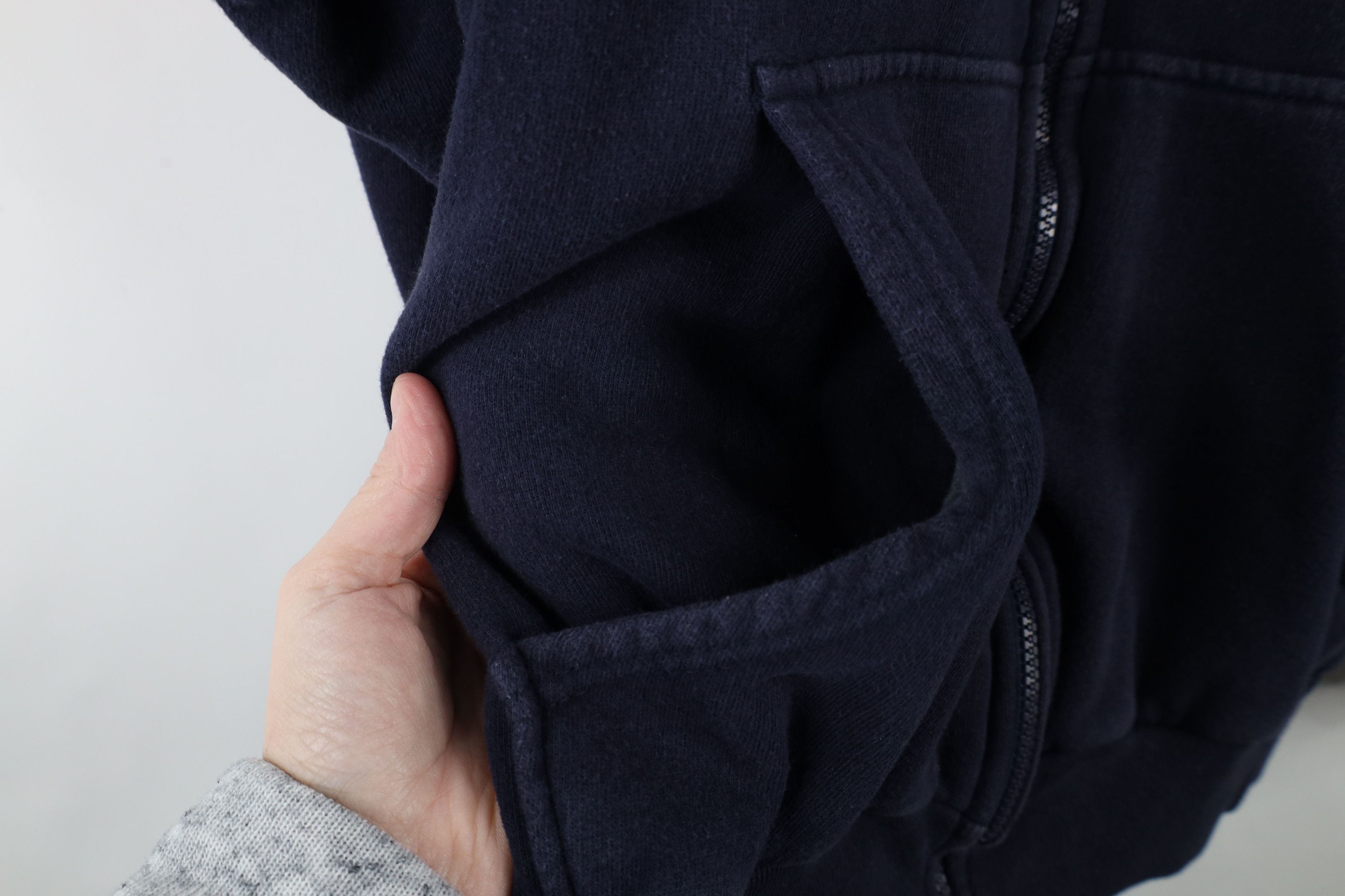 Vintage Vintage 90s Streetwear Wall Thermal Lined Full Zip Hoodie Size US XXL / EU 58 / 5 - 6 Thumbnail
