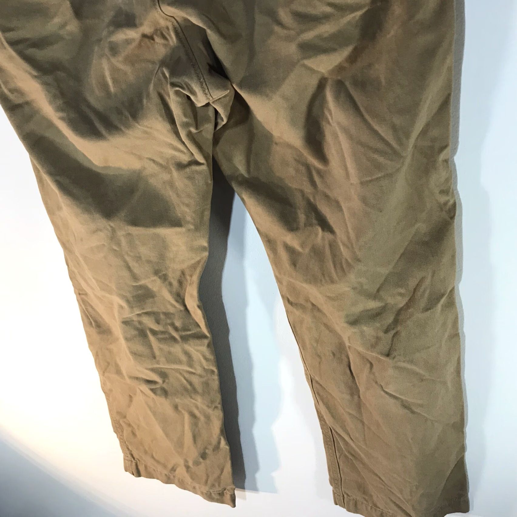 American Eagle Outfitters VINTAGE American Eagle Mens Pants Khakis Straight Fit Relaxed Cotton 36x32 Brown Size US 36 / EU 52 - 6 Thumbnail