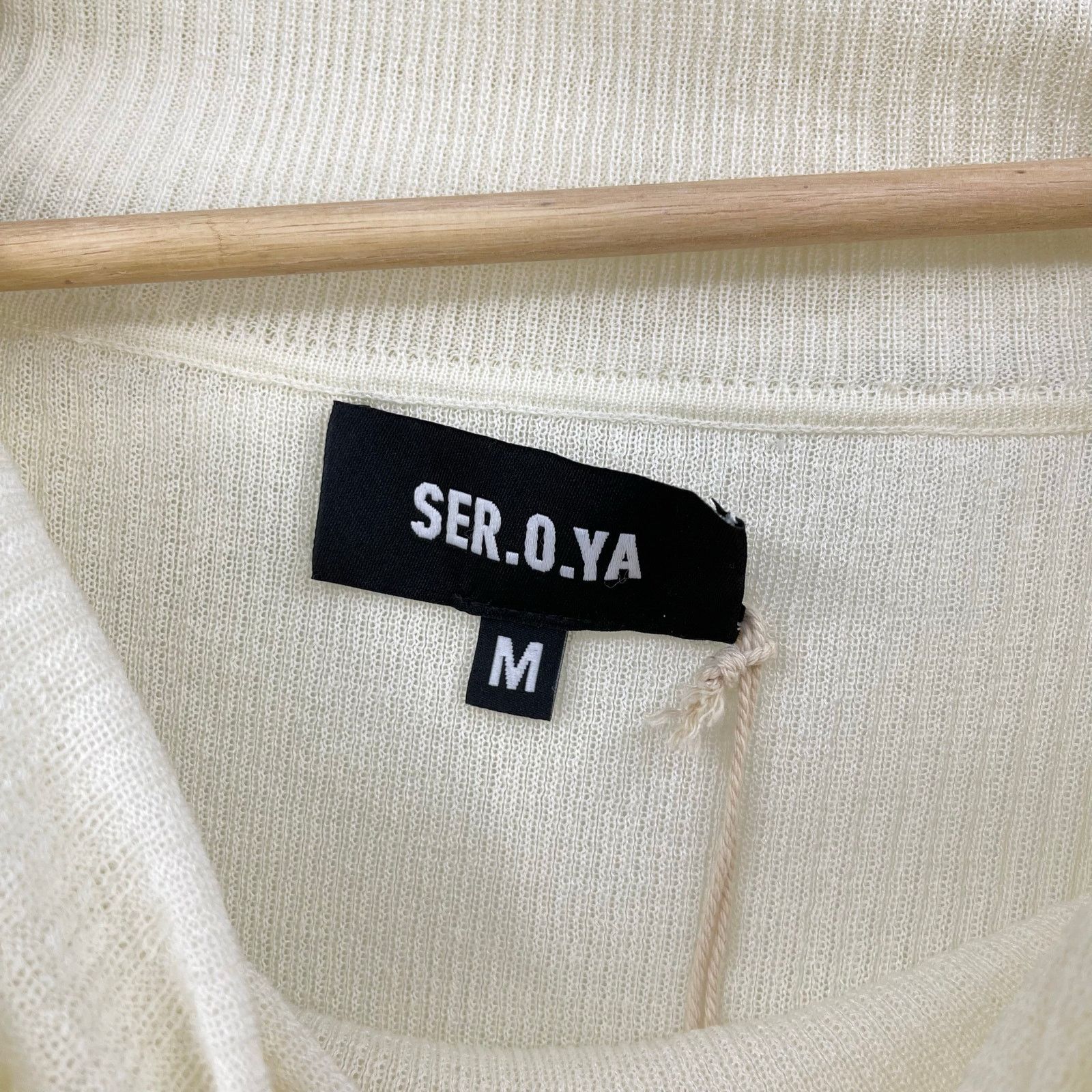 SER.O.YA SER.O.YA | NWT Galli Mini Dress in Eggshell Knit M Size M / US 6-8 / IT 42-44 - 5 Thumbnail