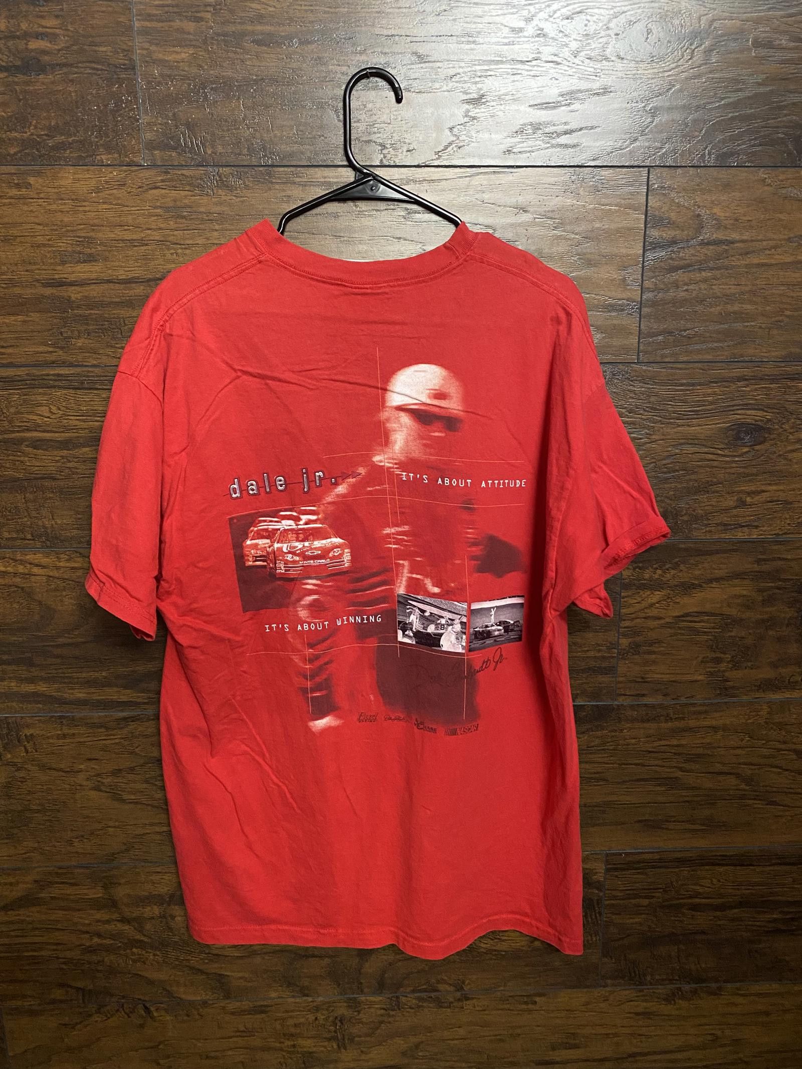 Designer Nascar Chase Authentic Dale Jr T-shirt Attitude Winning - L Size US L / EU 52-54 / 3 - 1 Thumbnail