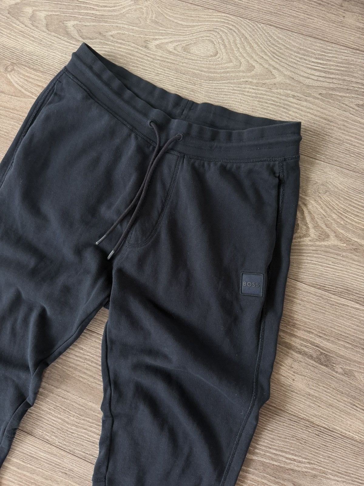 Hugo Boss Hugo Boss Deep Dark Blue Casual Luxury Sweatpants Joggers Size US 32 / EU 48 - 3 Thumbnail