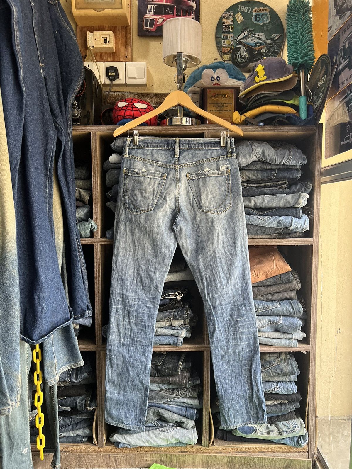 Paper Denim & Cloth 🔥Paper Denim & Cloth Made in Usa Distressed Denim Size US 30 / EU 46 - 2 Thumbnail
