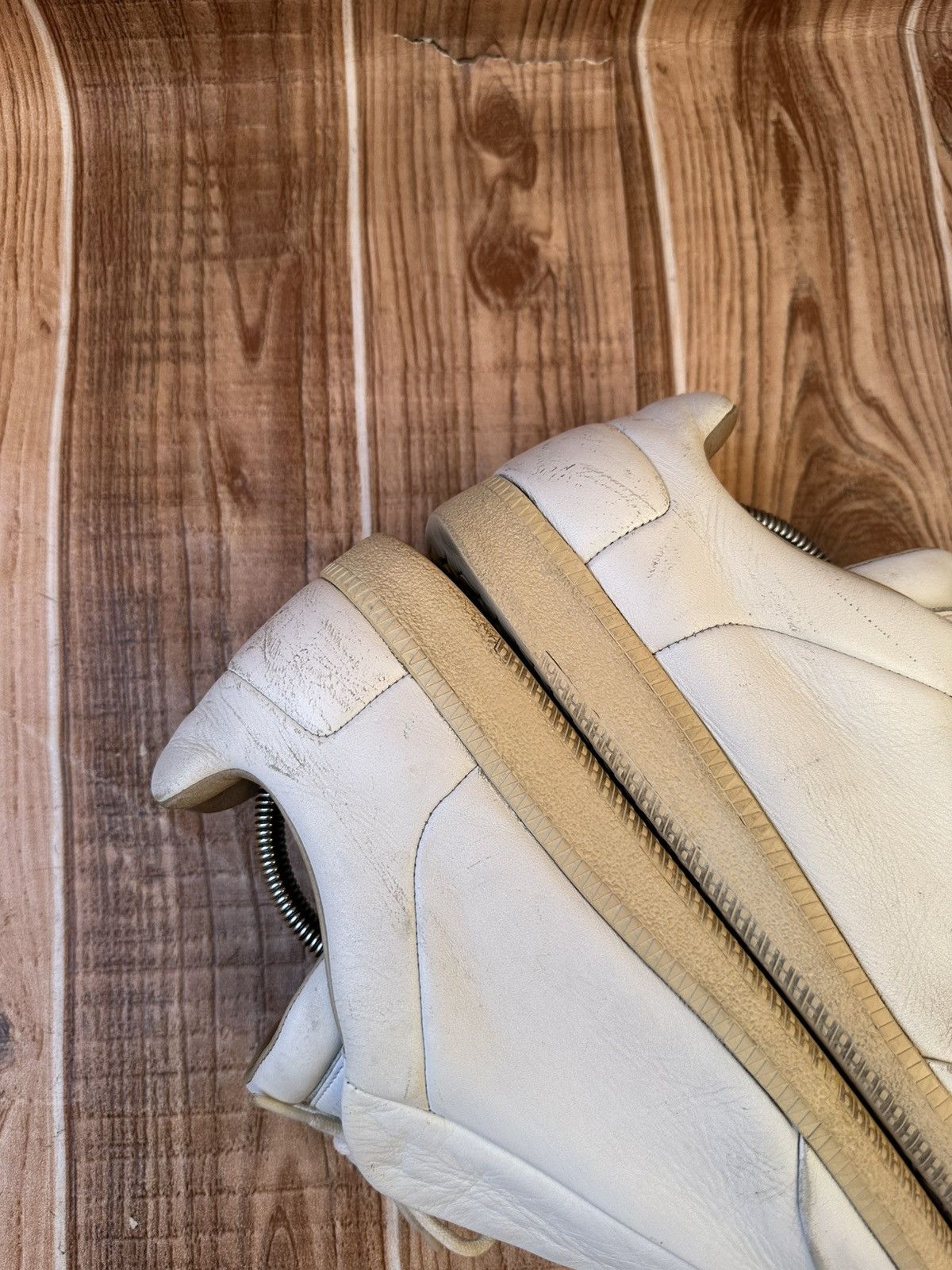 Maison Margiela Maison Margiela Futures White Leather Lowtops Size US 9 / EU 42 - 18 Thumbnail