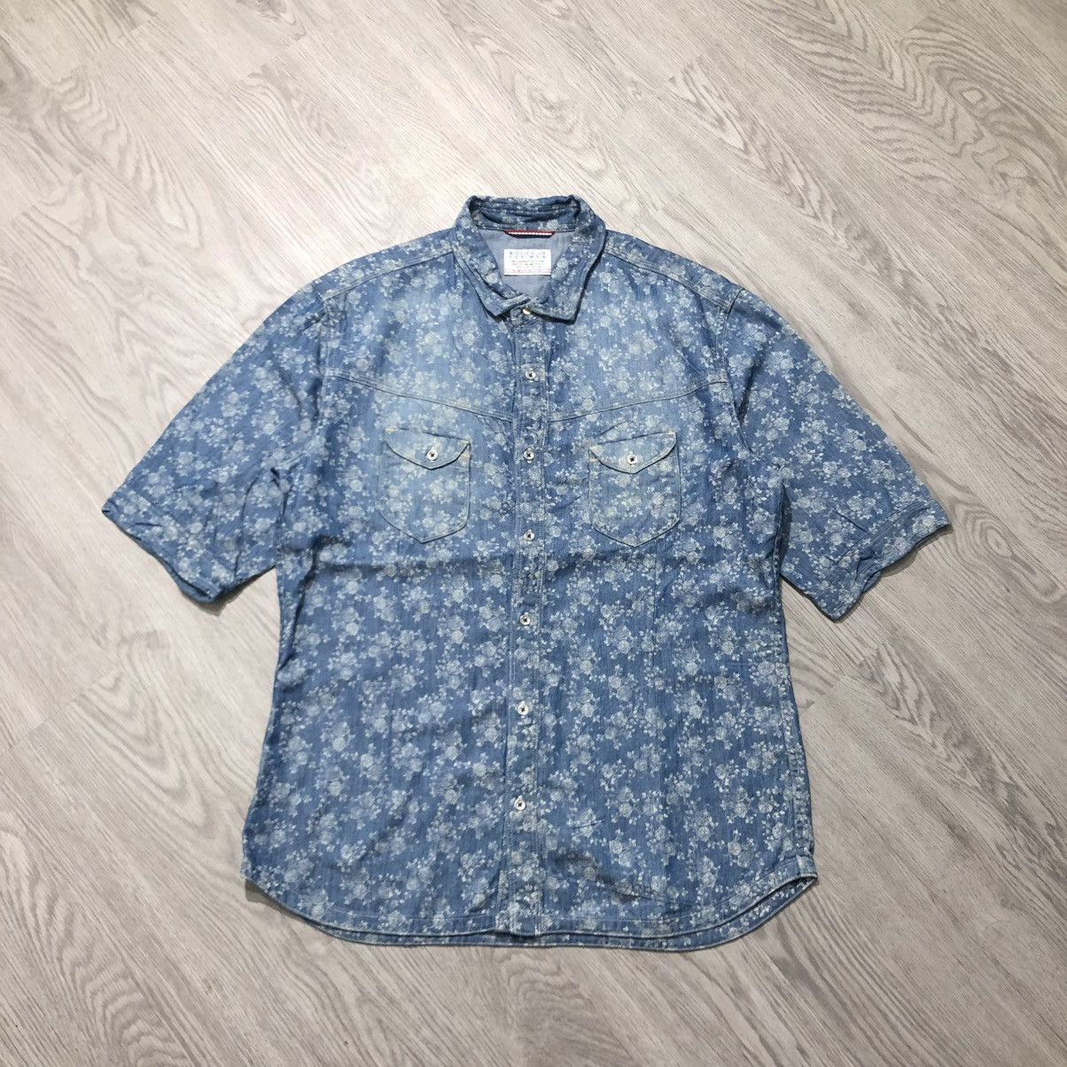 Nicole Club 2000s Nicole Club For Men Floral Motif Button Up Shirt Size US L / EU 52-54 / 3 - 1 Thumbnail
