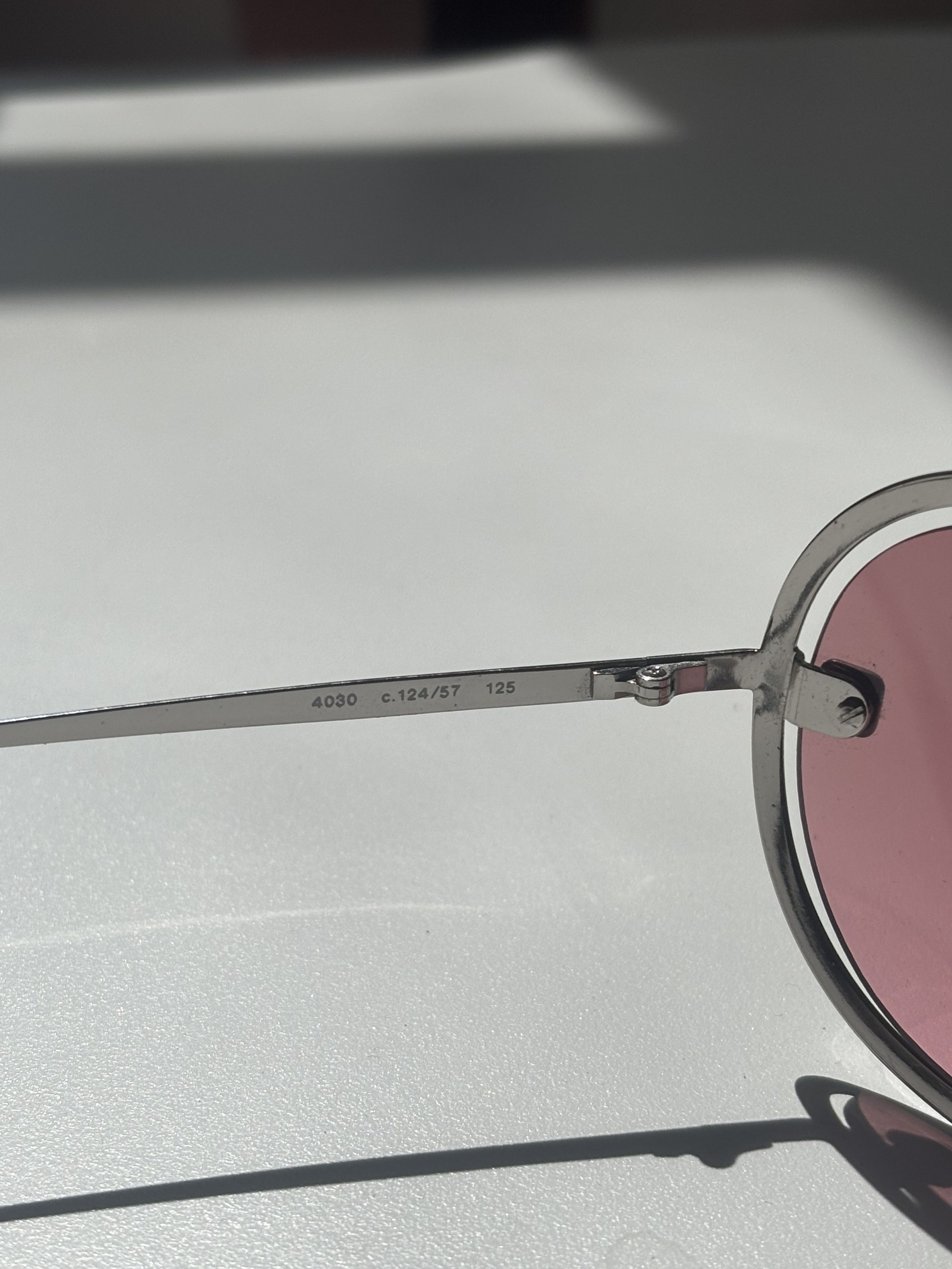 Chanel Chanel Sunglasses 4030 Rhinestone CC 4017 Rimless Vintage Size ONE SIZE - 5 Thumbnail