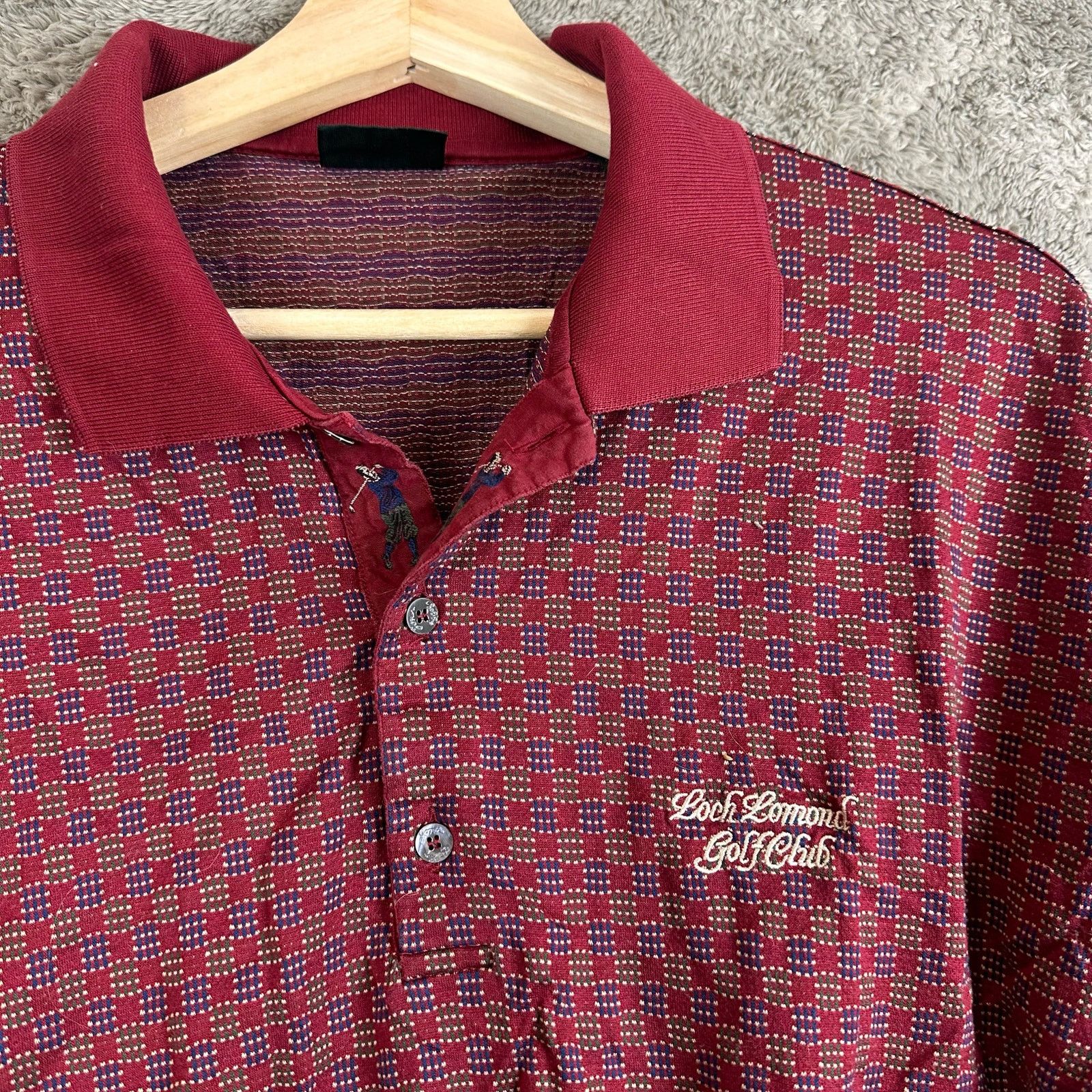 Bobby Jones Vintage Bobby Jones Polo Shirt XXL Cropped Altered Red Size XXL / US 16-18 / IT 52-54 - 6 Thumbnail