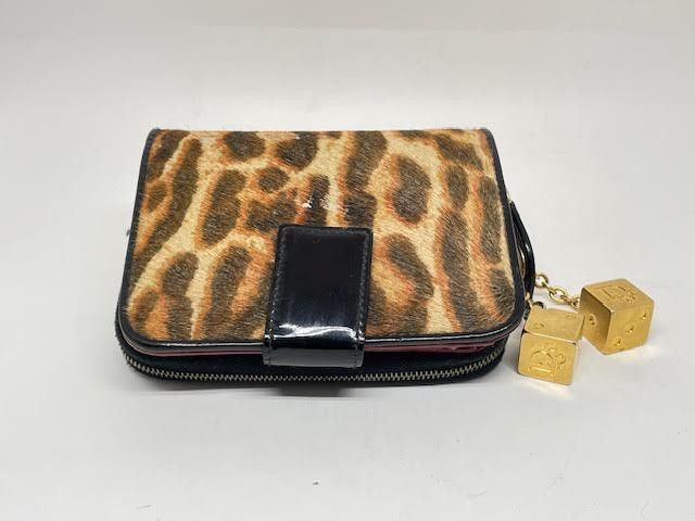 Printed Pony Skin Wallet