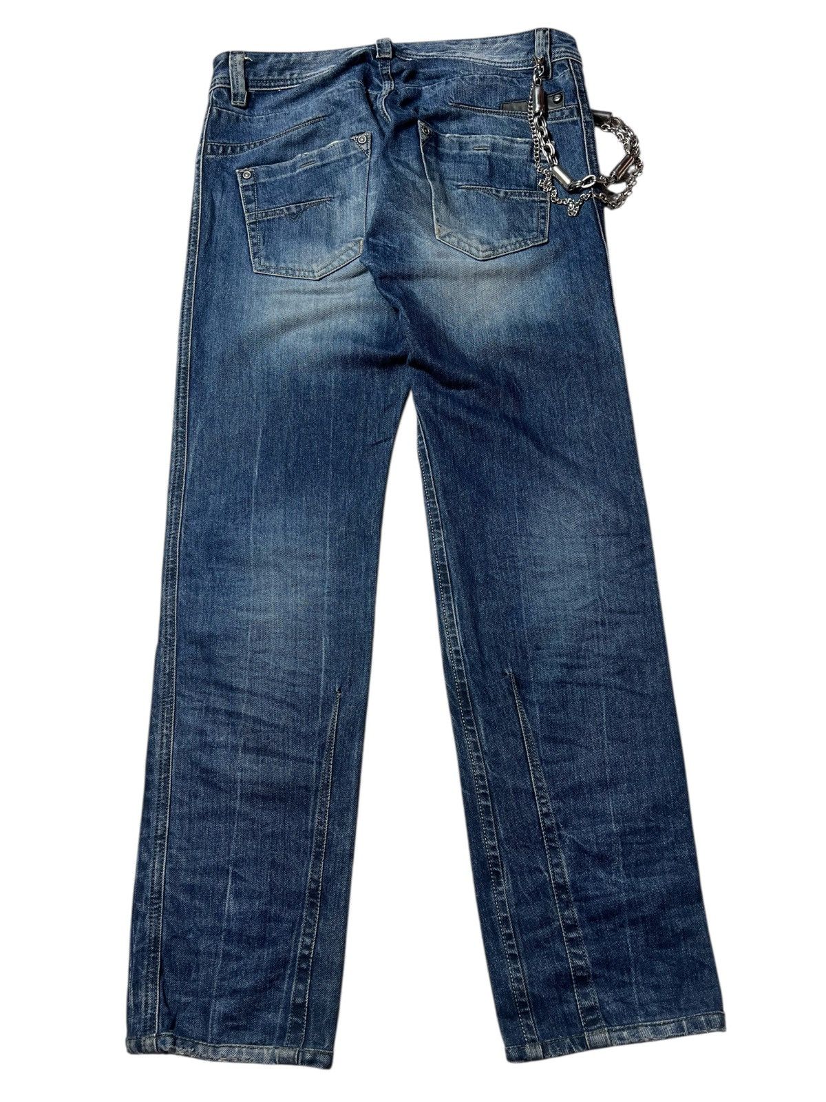 Diesel Diesel Darron Clawn Mark Washed Button Pants Size US 29 - 3 Thumbnail