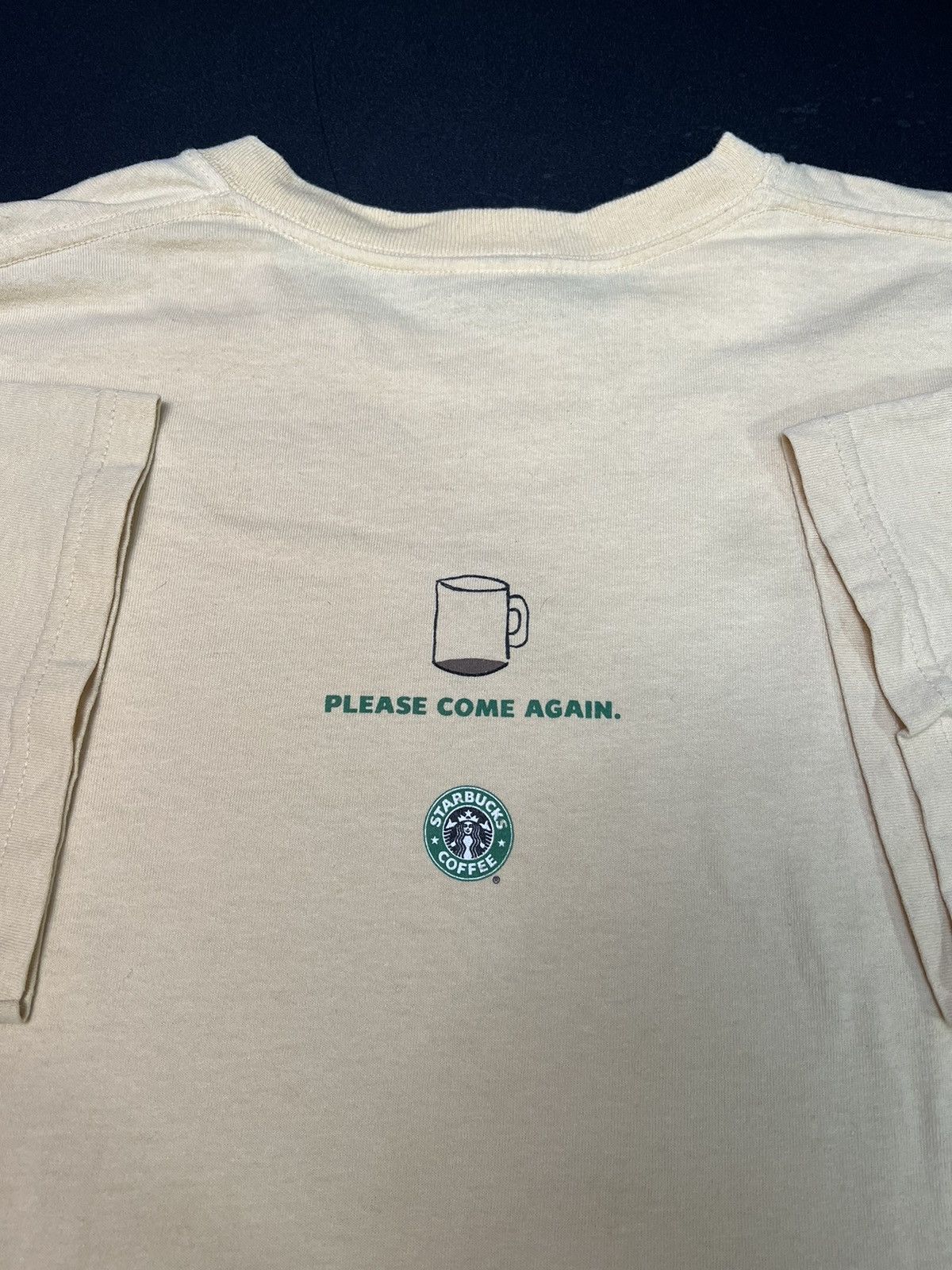 Gildan Vintage Starbucks T Shirt Size L Size US L / EU 52-54 / 3 - 4 Thumbnail