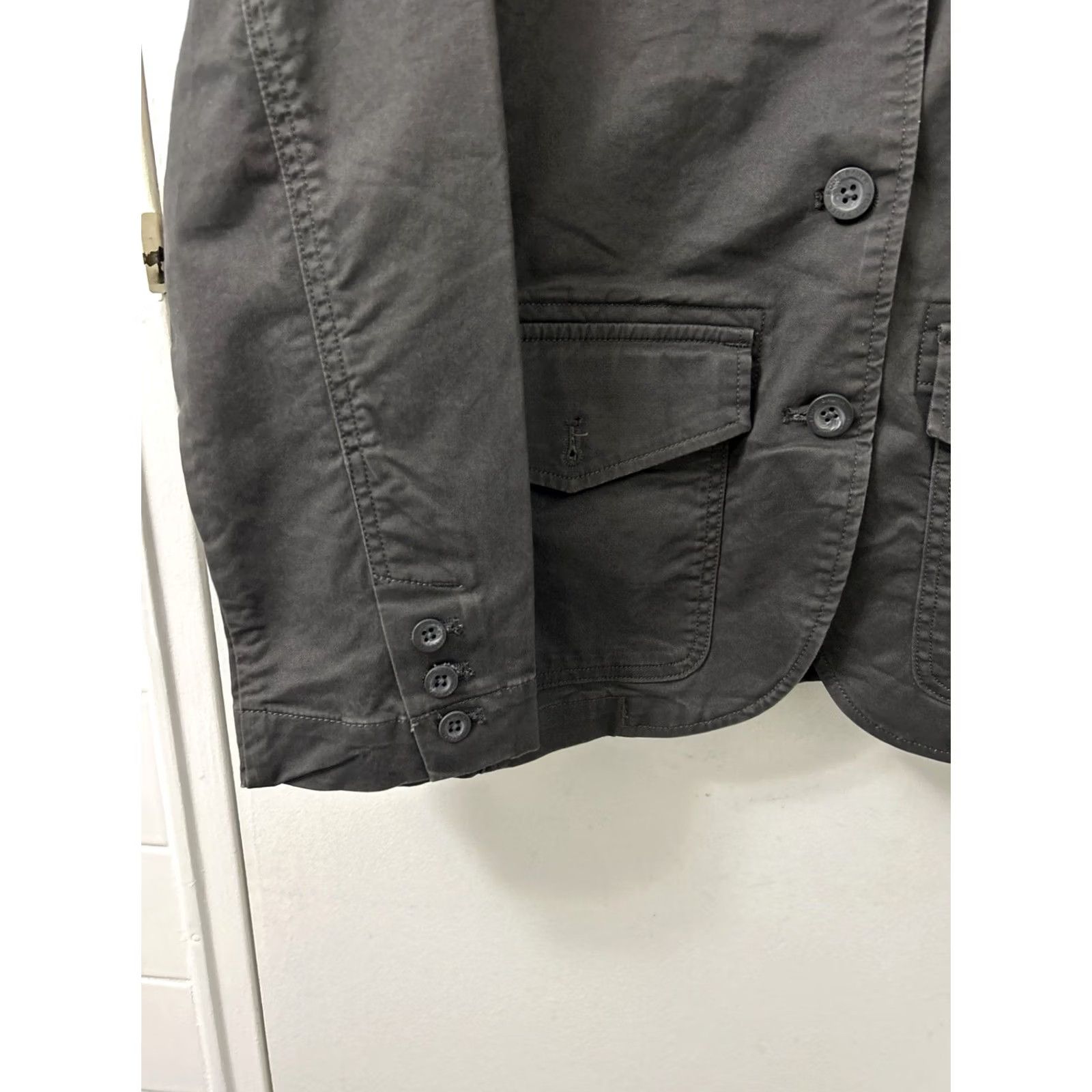 Eddie Bauer Eddie Bauer Jacket Womens Sz 20 Gray Barn Chore Legendwash Stretch Canvas Coat Size 3XL / US 20-22 - 7 Thumbnail