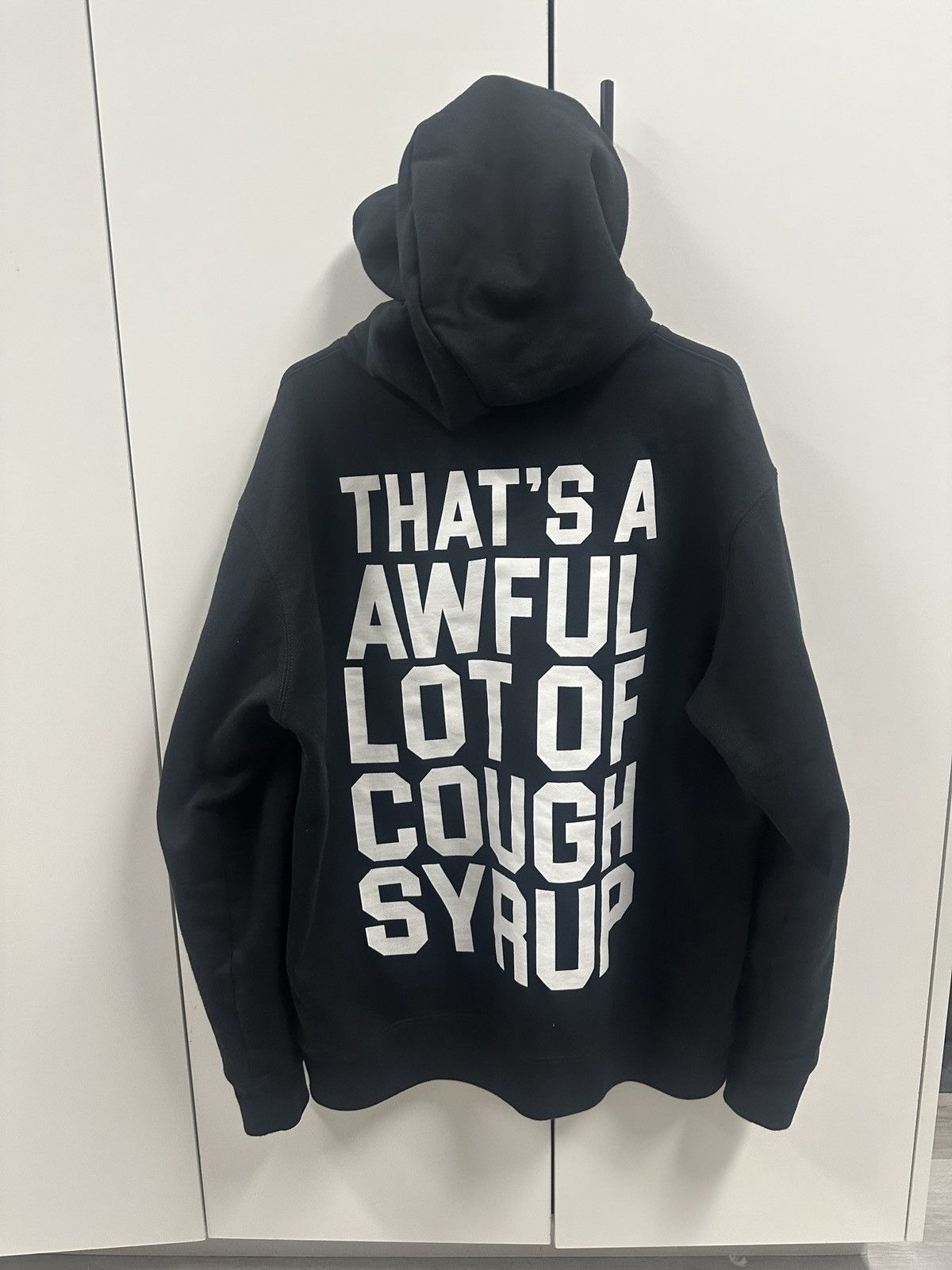 Awful Lot of Cough Syrup Awful lot of cough syrup black hoodie Size US L / EU 52-54 / 3 - 5 Thumbnail