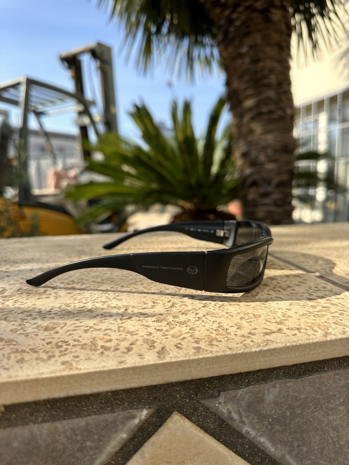 Sergio Tacchini Sergio Tacchini Sunglasses Avant Garde Black S.T. 1598-S Size ONE SIZE - 4 Thumbnail