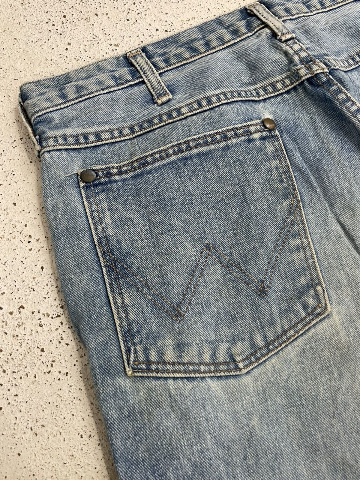 Wrangler Defect Rare Vintage Wrangler Scovill Button Japan Size US 34 / EU 50 - 18 Thumbnail