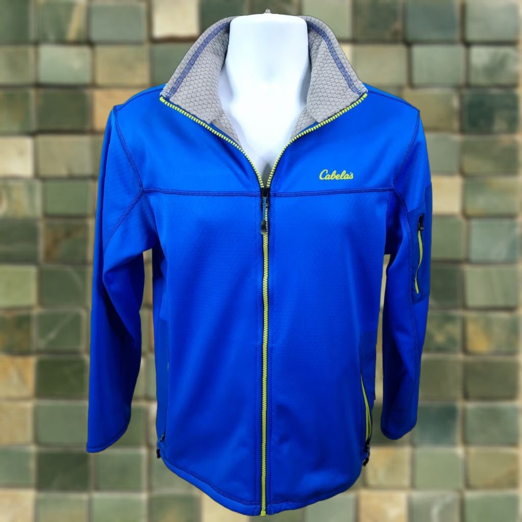 Vintage Cabela's Men’s Full Zip Blue Jacket Shirt? Size US M / EU 48-50 / 2 - 1 Thumbnail
