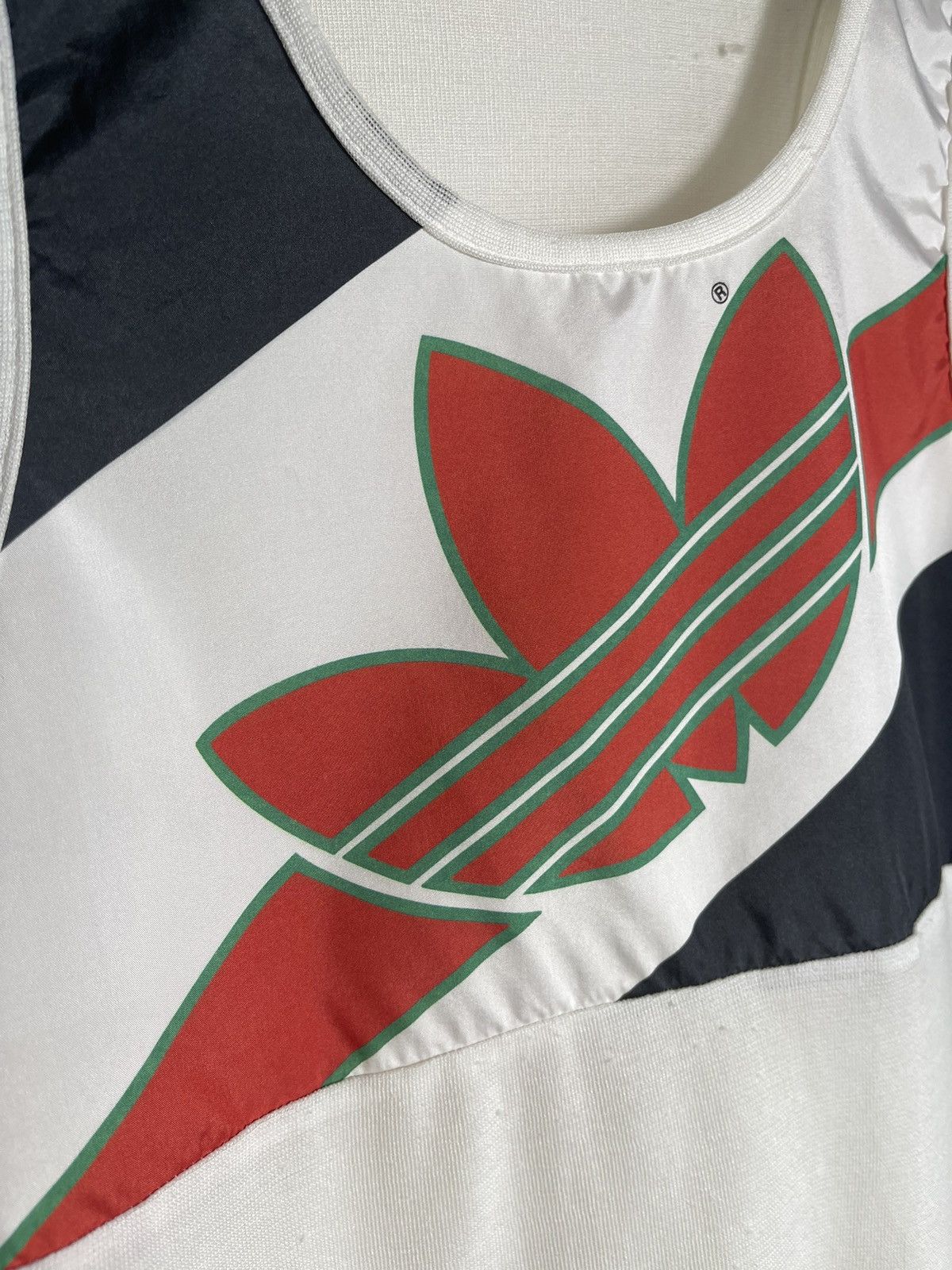 Adidas × Vintage Rare Vintage Adidas Trefoil Made In Usa Big logo Jersey Top Size US S / EU 44-46 / 1 - 4 Thumbnail