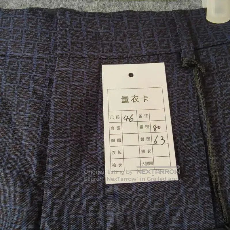 Fendi Fendi Black Men's Shorts Size S . Size US 26 / EU 42 - 5 Thumbnail