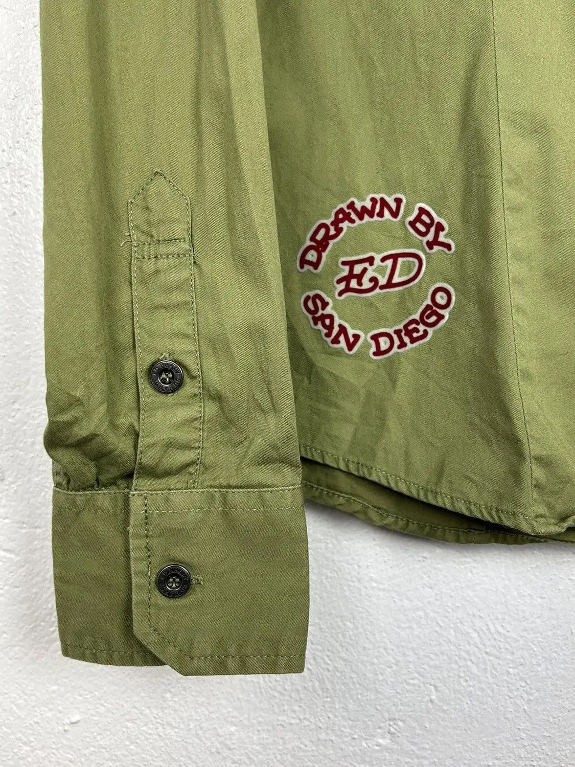 Christian Audigier 00s Vintage Ed Hardy Christian Audigier Y2K Rare Shirt Size L / US 10 / IT 46 - 5 Thumbnail