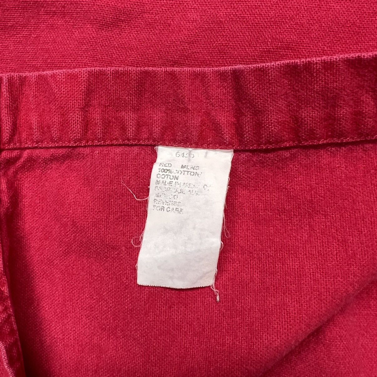 Vintage × Woolrich Woolen Mills VTG Woolrich Chamois Flannel Shirt Red Button Long Sleeve Size US XXL / EU 58 / 5 - 8 Thumbnail
