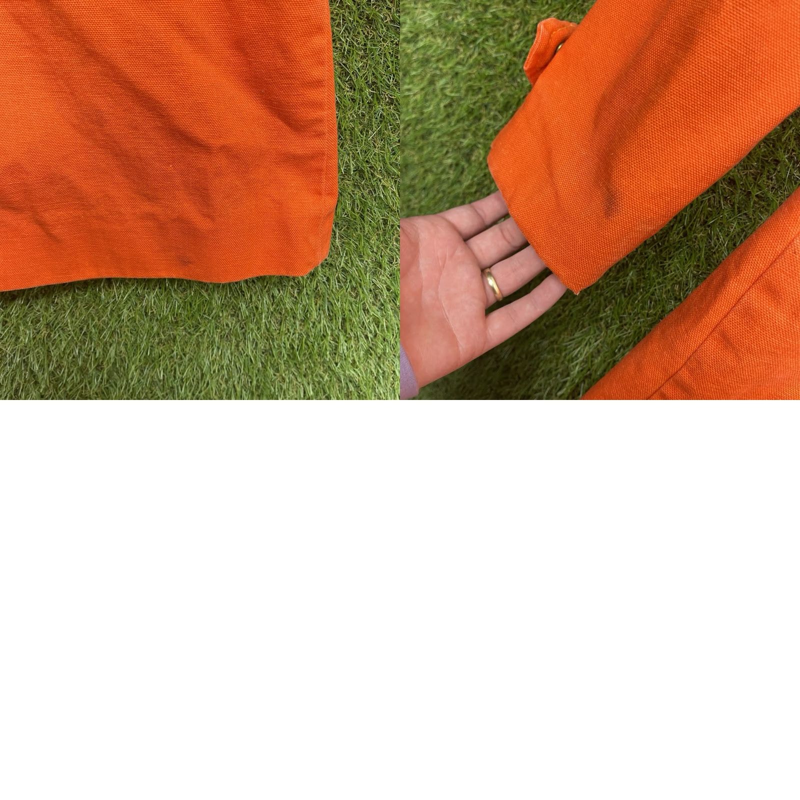Sears Vintage Sears Barn Jacket Womens 10 Medium Valor Orange Long Chore 80s 90s Sears Jacket Women 10 Orange Barn Vintage 80s 90s Size L / US 10 / IT 46 - 9 Thumbnail