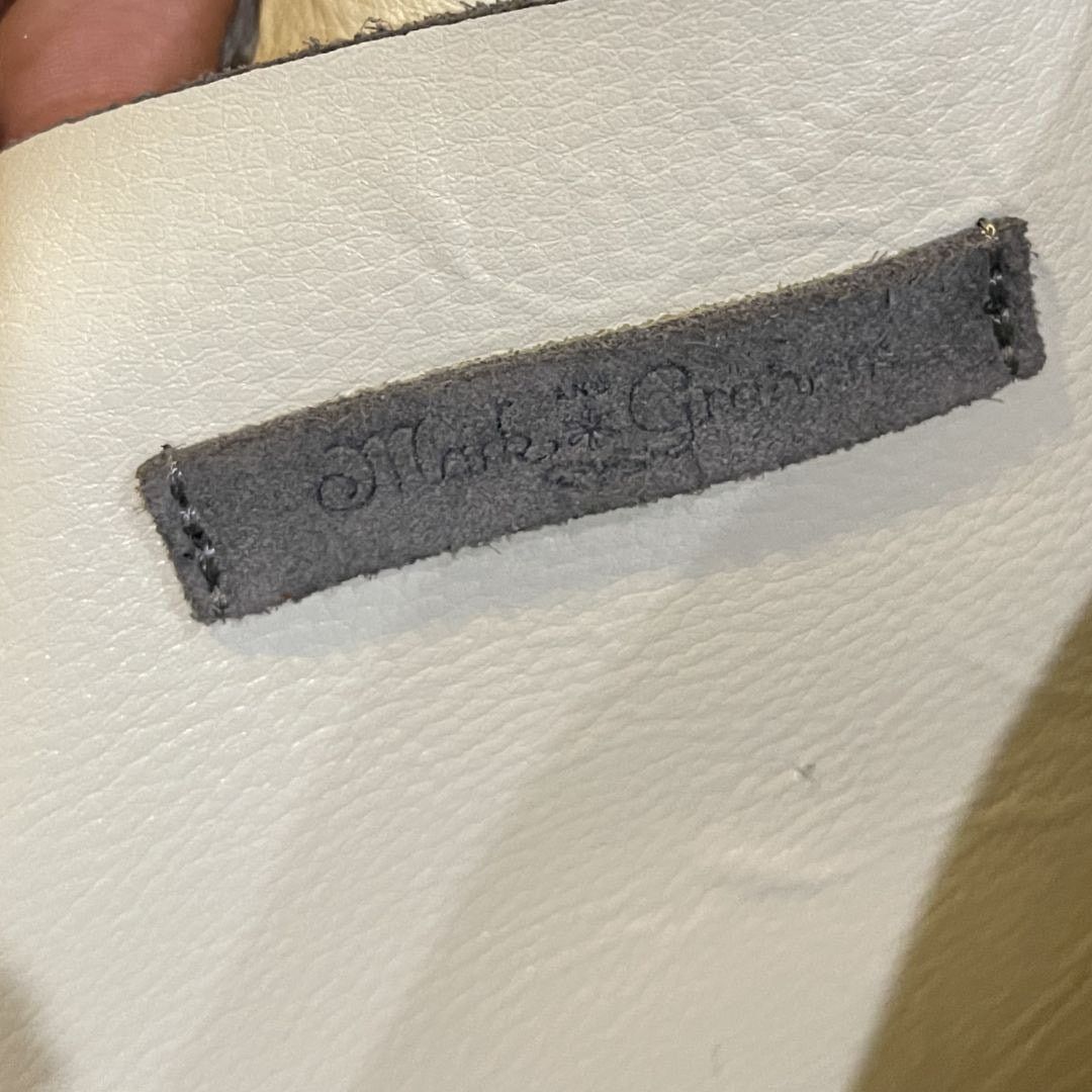 Other Mark and Graham Suede Gray Leather Large Tote Handbag Chic Size ONE SIZE - 5 Thumbnail