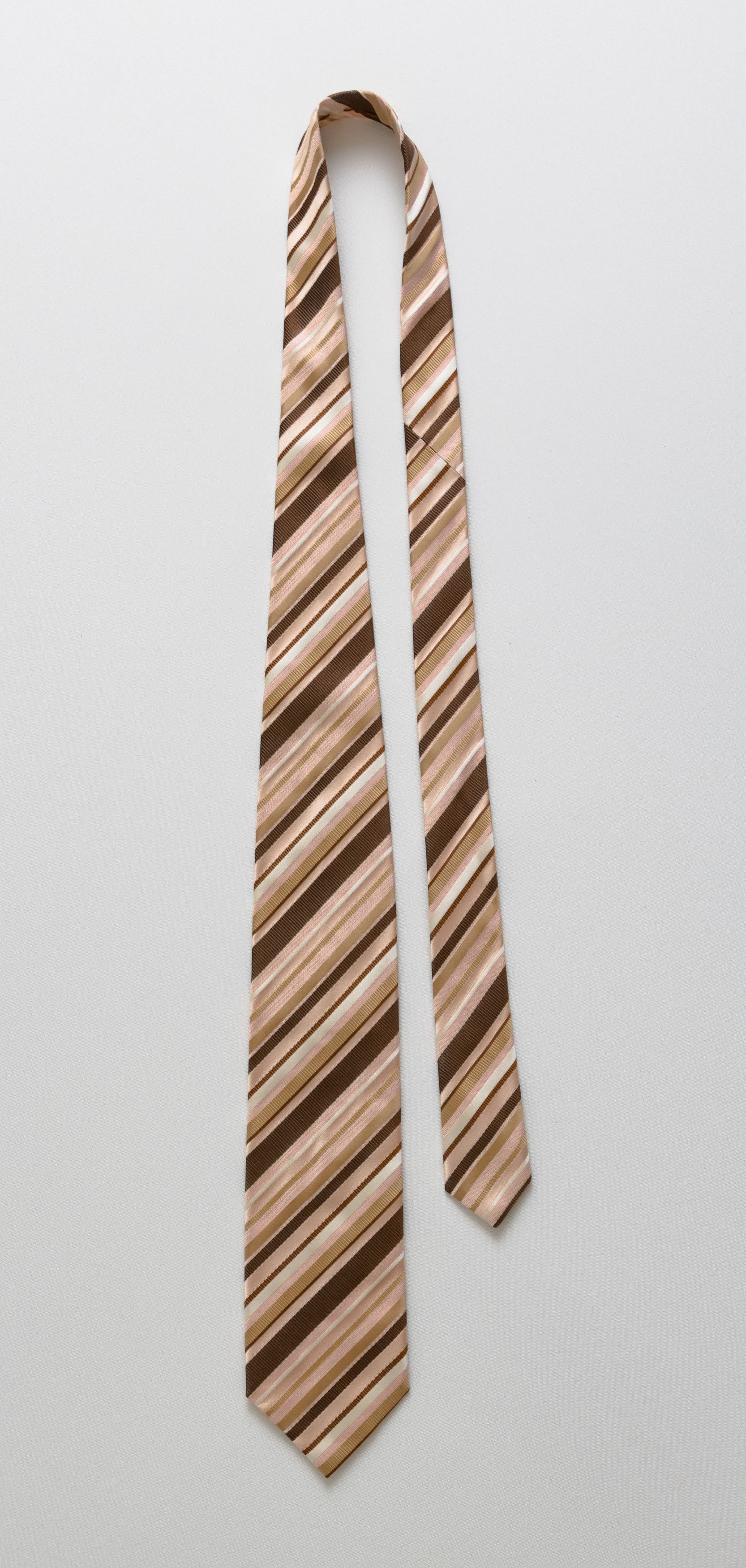Pal Zileri Pal Zileri Tie striped pattern print necktie silk tie 045 Size ONE SIZE - 2 Thumbnail