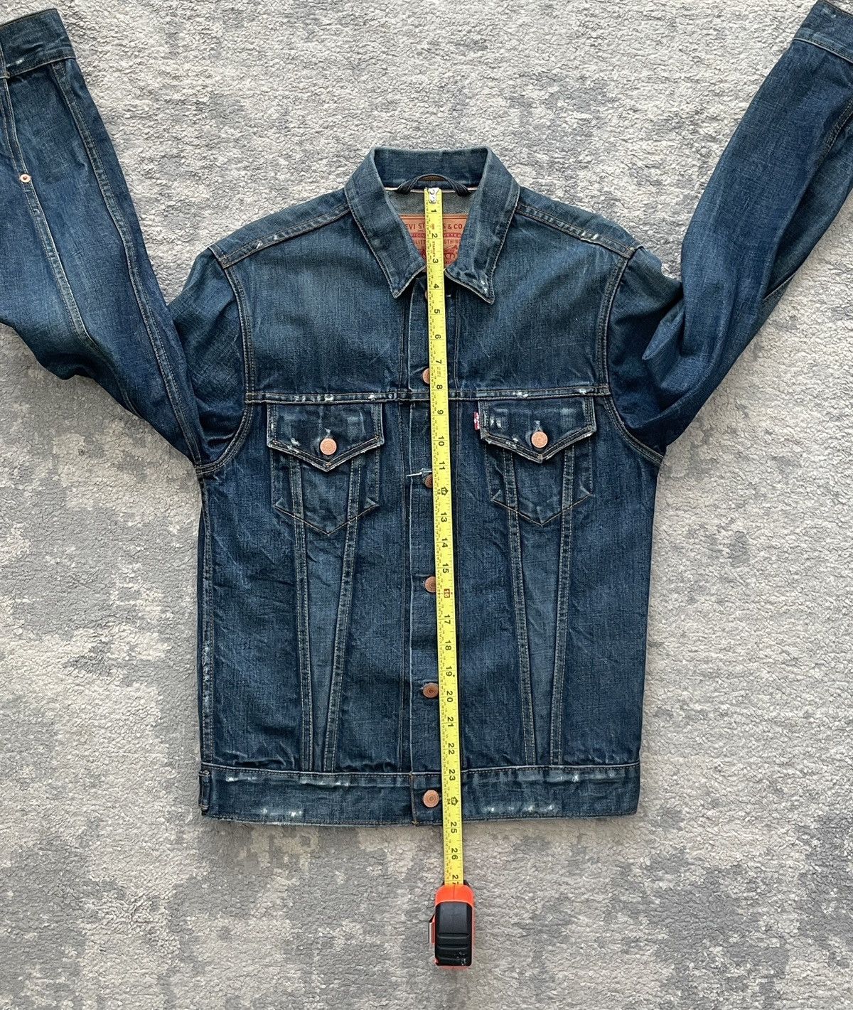 Levi's Levi’s SELVEDGE Denim Trucker Jacket Made in USA Size US S / EU 44-46 / 1 - 17 Thumbnail