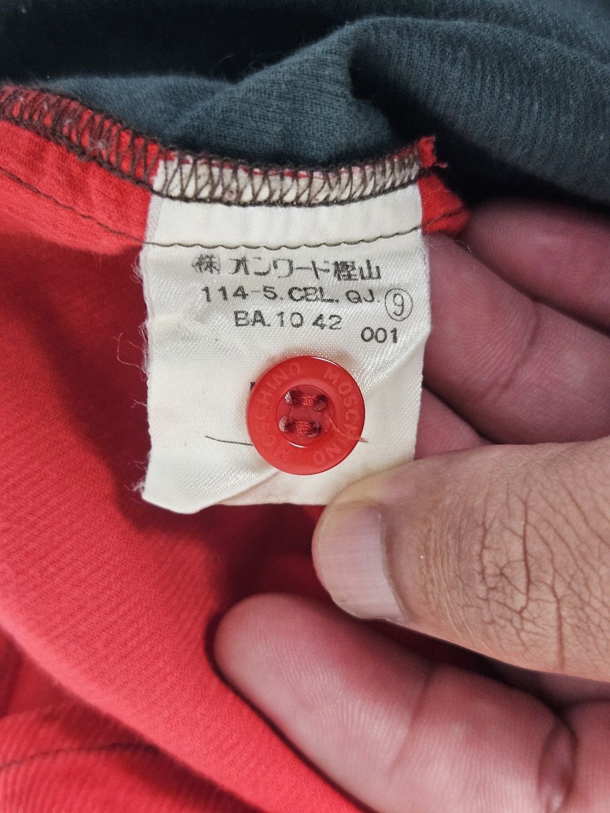 Moschino Moschino Jeans multicolor corduroy button shirt Size US L / EU 52-54 / 3 - 6 Thumbnail