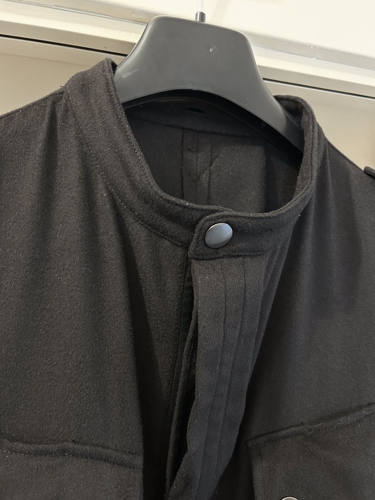 Gucci Gucci Tom Ford FW 2003 black wool M65/ safari jacket Size US L / EU 52-54 / 3 - 17 Thumbnail