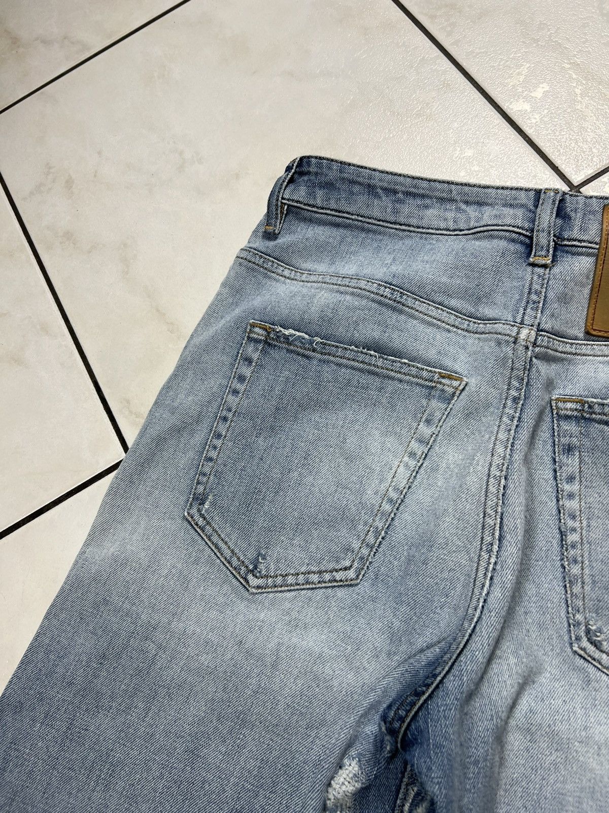 Diesel Vintage Diesel D-reggy y2k washed distressed denim jeans Size 27" / US 4 / IT 40 - 15 Thumbnail
