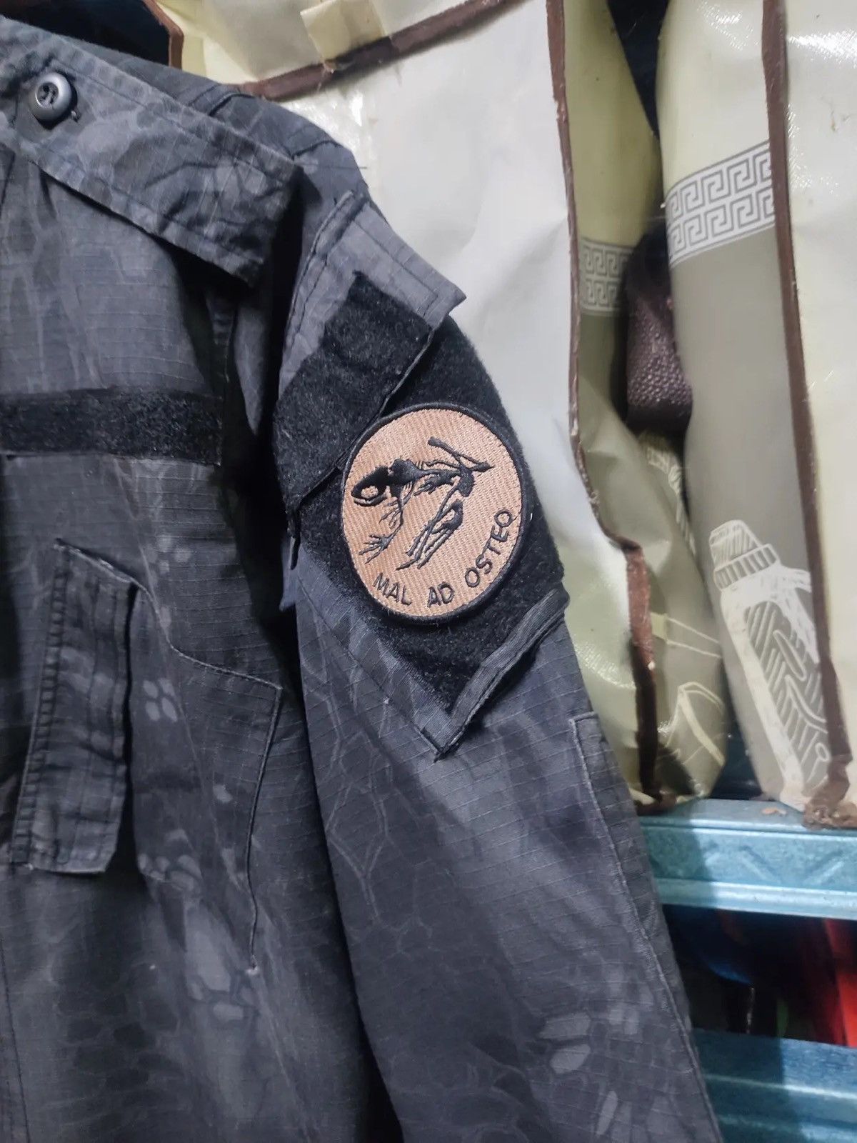 Other Vintage Y2K Mal Ad Osteo Tactical Camo Combat Jacket Size US M / EU 48-50 / 2 - 4 Thumbnail