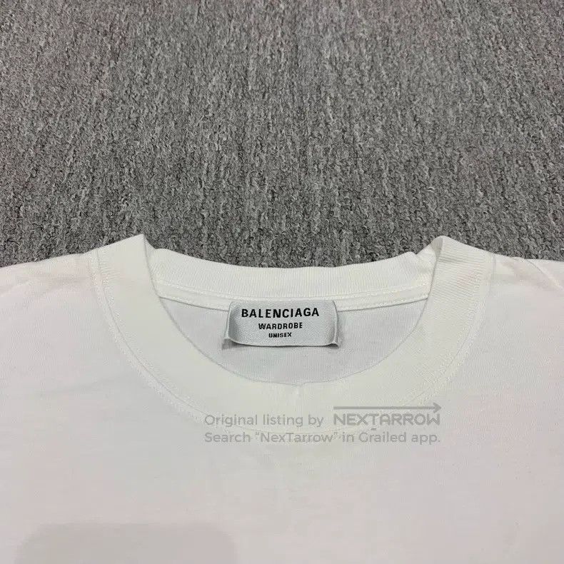 Balenciaga Balenciaga White Double B Mosaic Short Sleeve Size US M / EU 48-50 / 2 - 5 Thumbnail