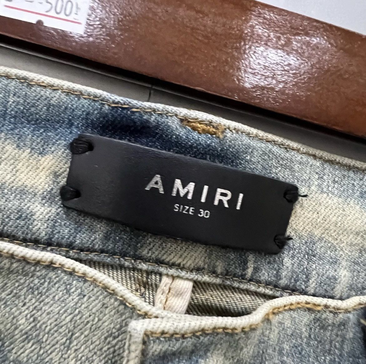 Amiri AMIRI Blue Washed Destroyed Jeans-2506 Size US 30 / EU 46 - 3 Thumbnail