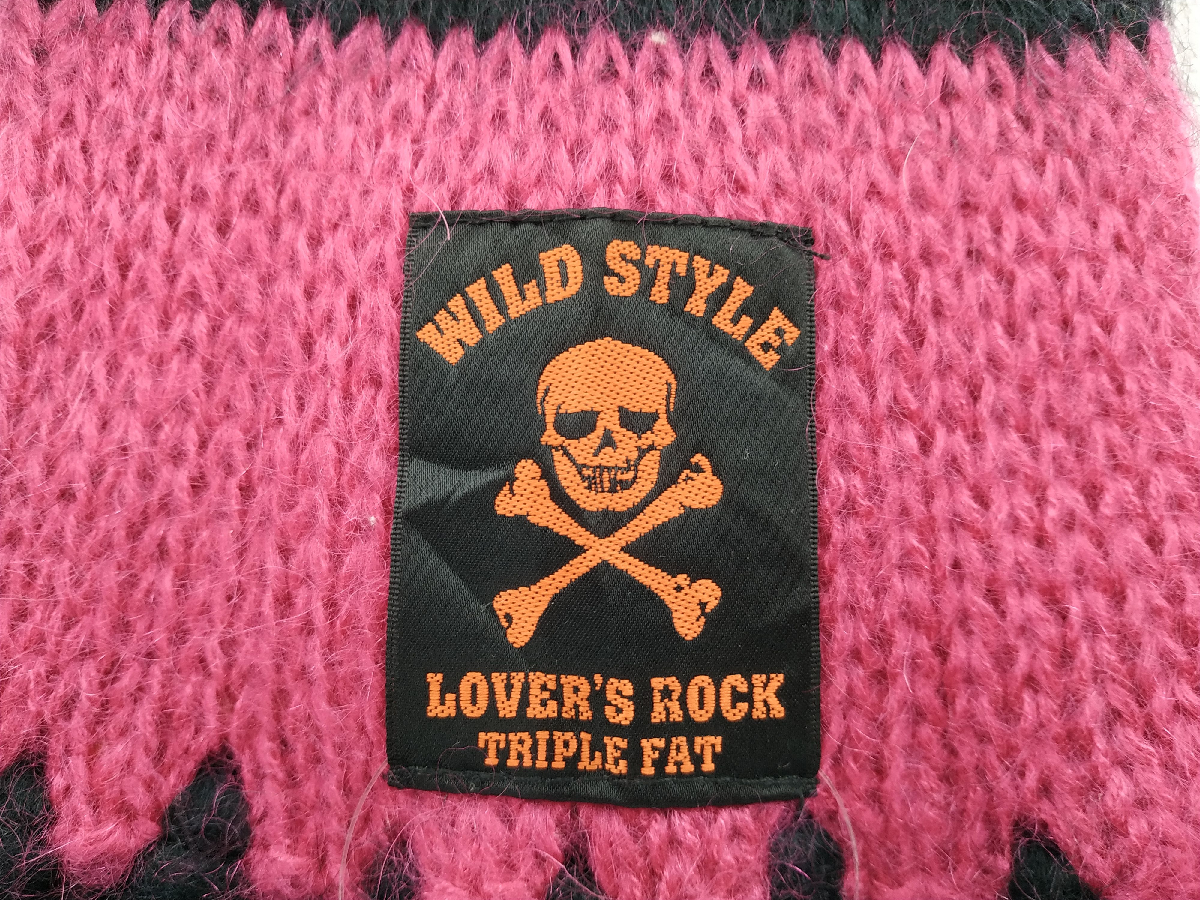 Japanese Brand Vintage Lovers Rock Skull Scarf/Muffler/Neckwear MF415 Size ONE SIZE - 5 Thumbnail